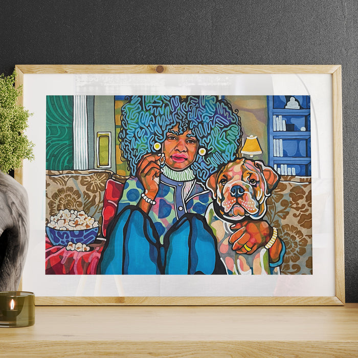 "Pupcorn" Print