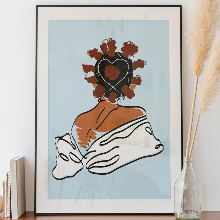 "Erykah Bantu" Print - DomoINK