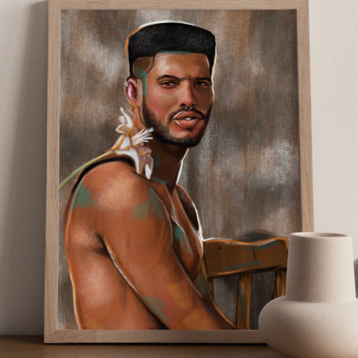 "No Fragile Masculinity" Print - DomoINK