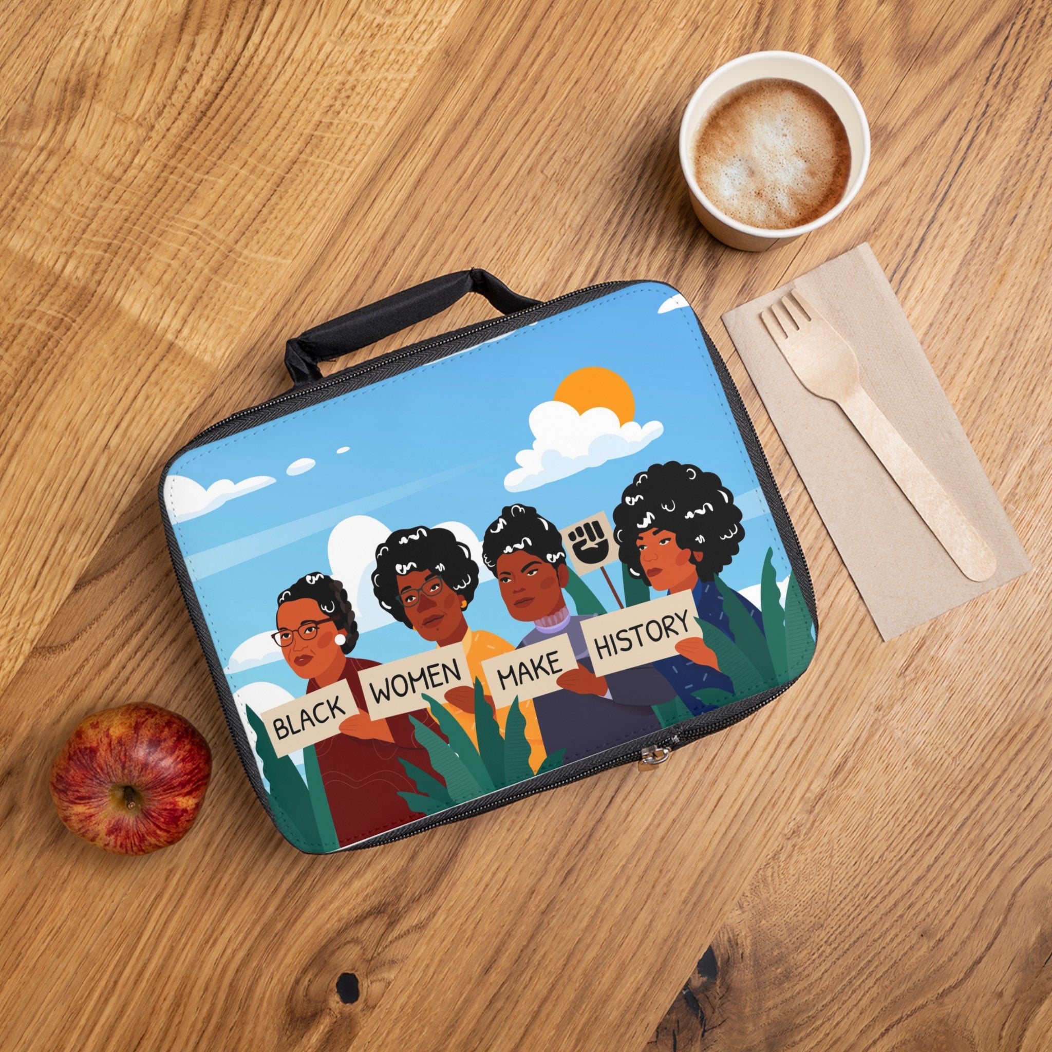 "Black Women Make History" Lunch Bag