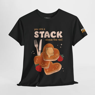 "Stack Above The Rest" Unisex Cotton Tee DomoINK T-Shirt.