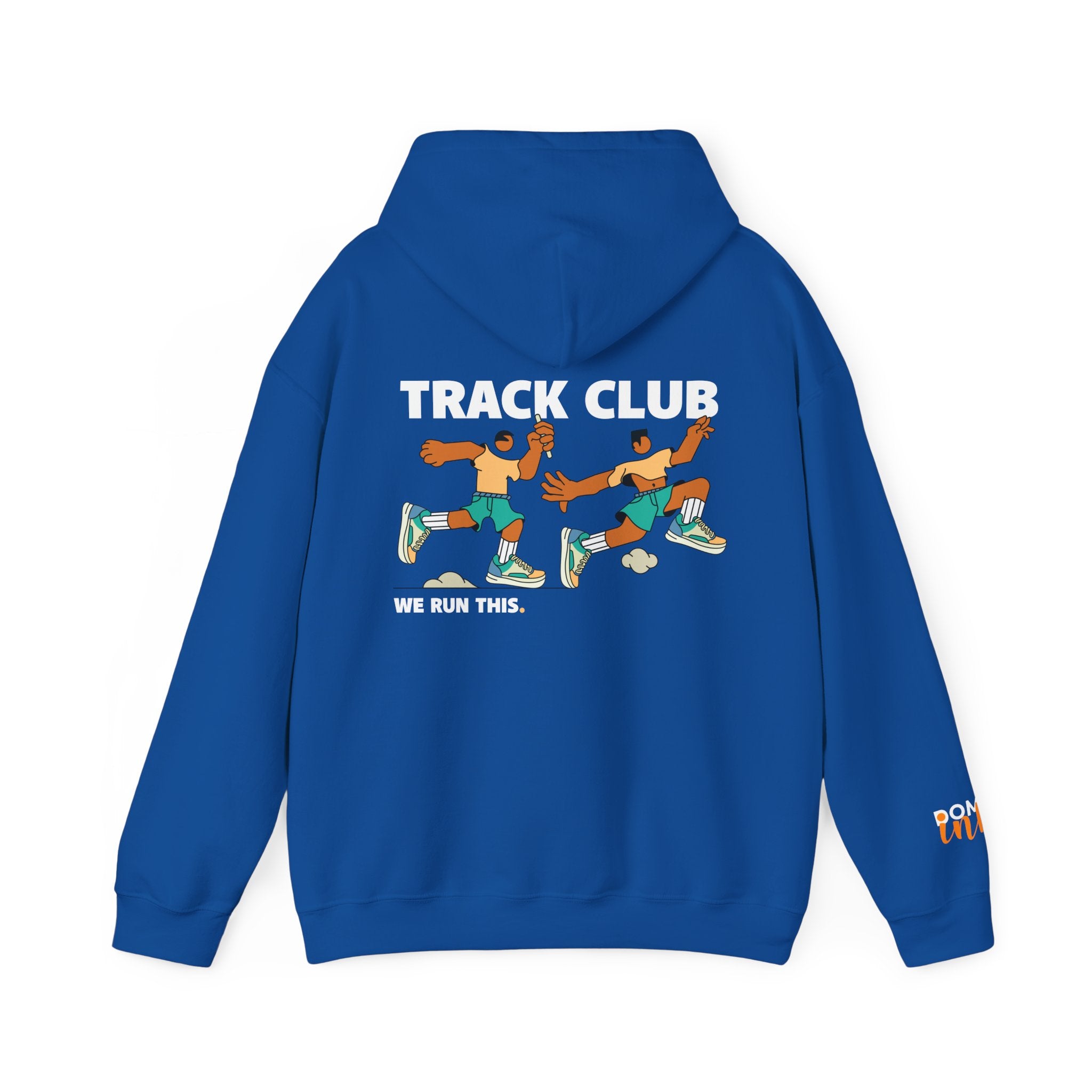 "Track Club" Unisex Hoodie