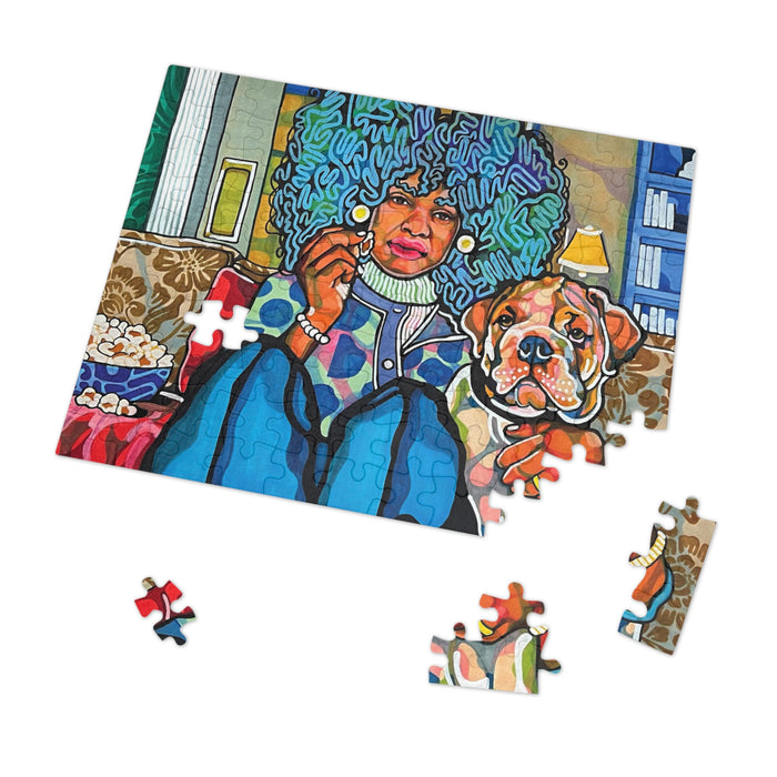 "Pupcorn" Jigsaw Puzzle