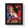 "Geisha" Framed Art Print DomoINK Poster.