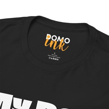 "My Dog Thinks I'm Cool" Unisex Cotton Tee DomoINK T-Shirt.