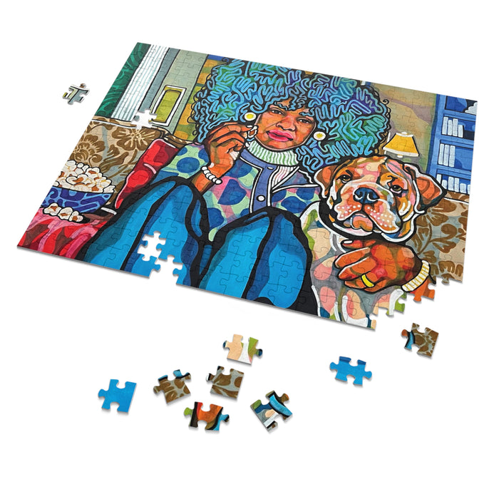 "Pupcorn" Jigsaw Puzzle