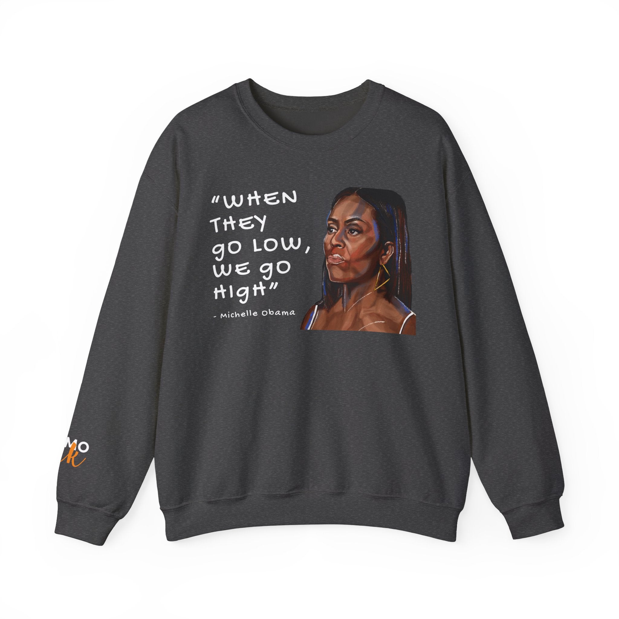 "Michelle Obama" Crewneck Sweatshirt