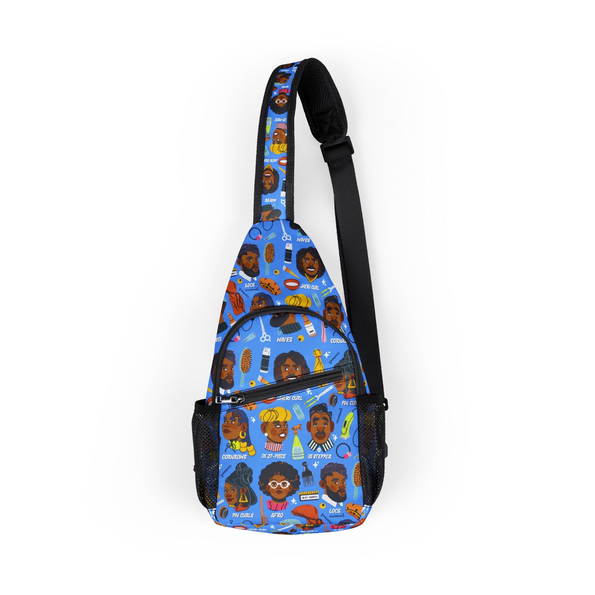 "Barbershop" Chest Bag DomoINK Bags.