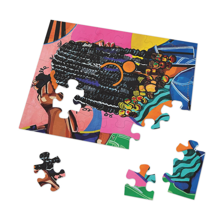 "Laid Braids" Jigsaw Puzzle