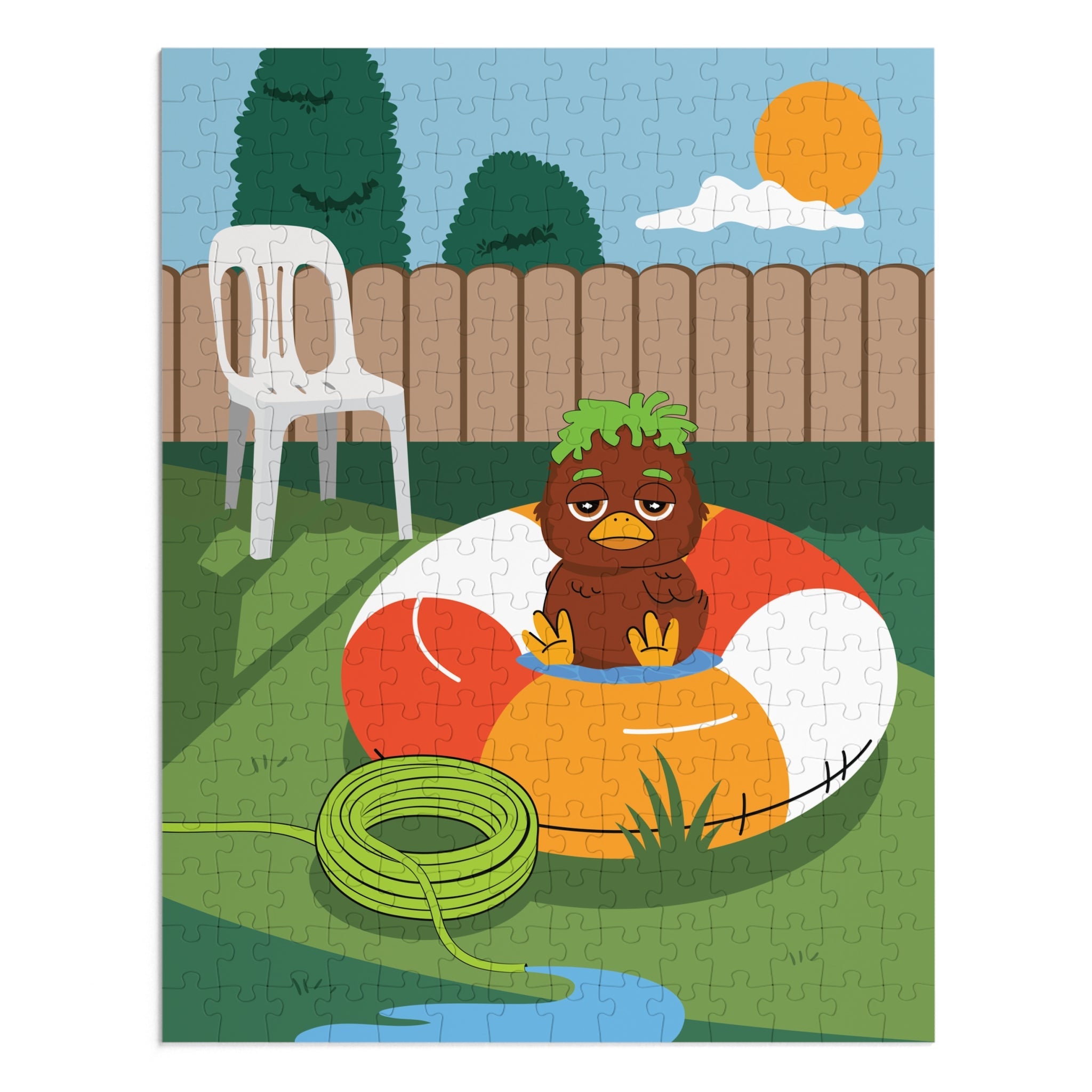 "Bayou The Duck" Jigsaw Puzzle