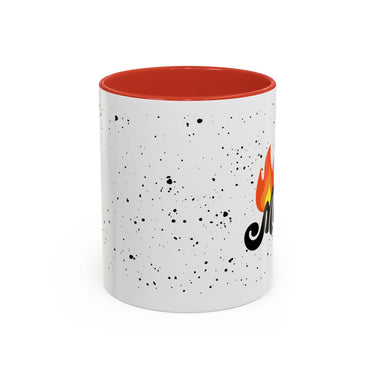 "Hot Mama" Accent Coffee Mug DomoINK Mug.