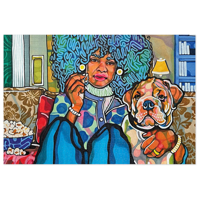 "Pupcorn" Jigsaw Puzzle