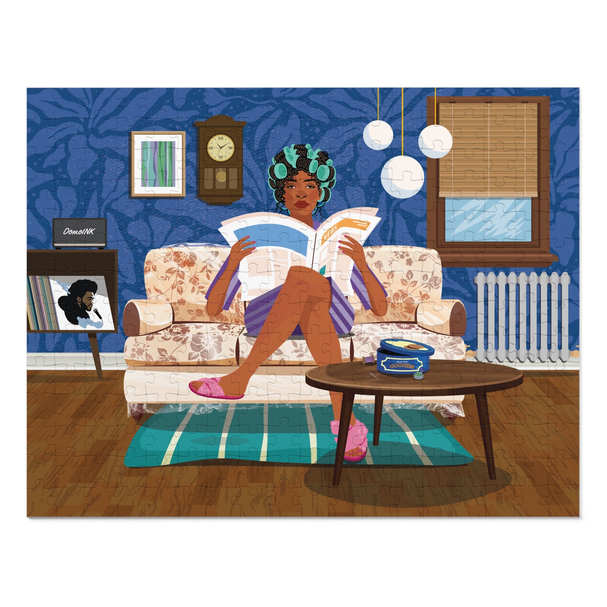 "Plastic on the Sofa" Jigsaw Puzzle