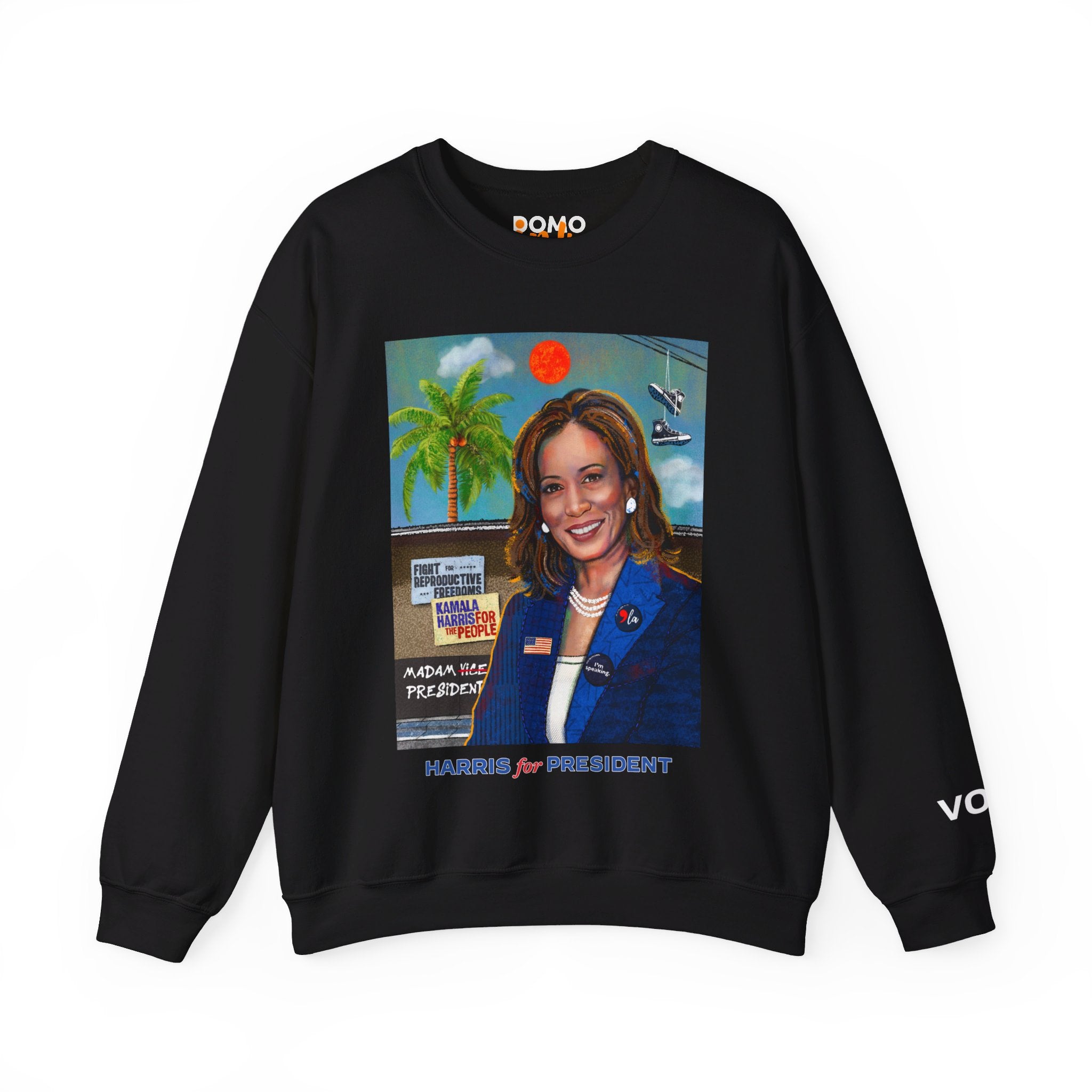 "Harris For President" Unisex Sweatshirt