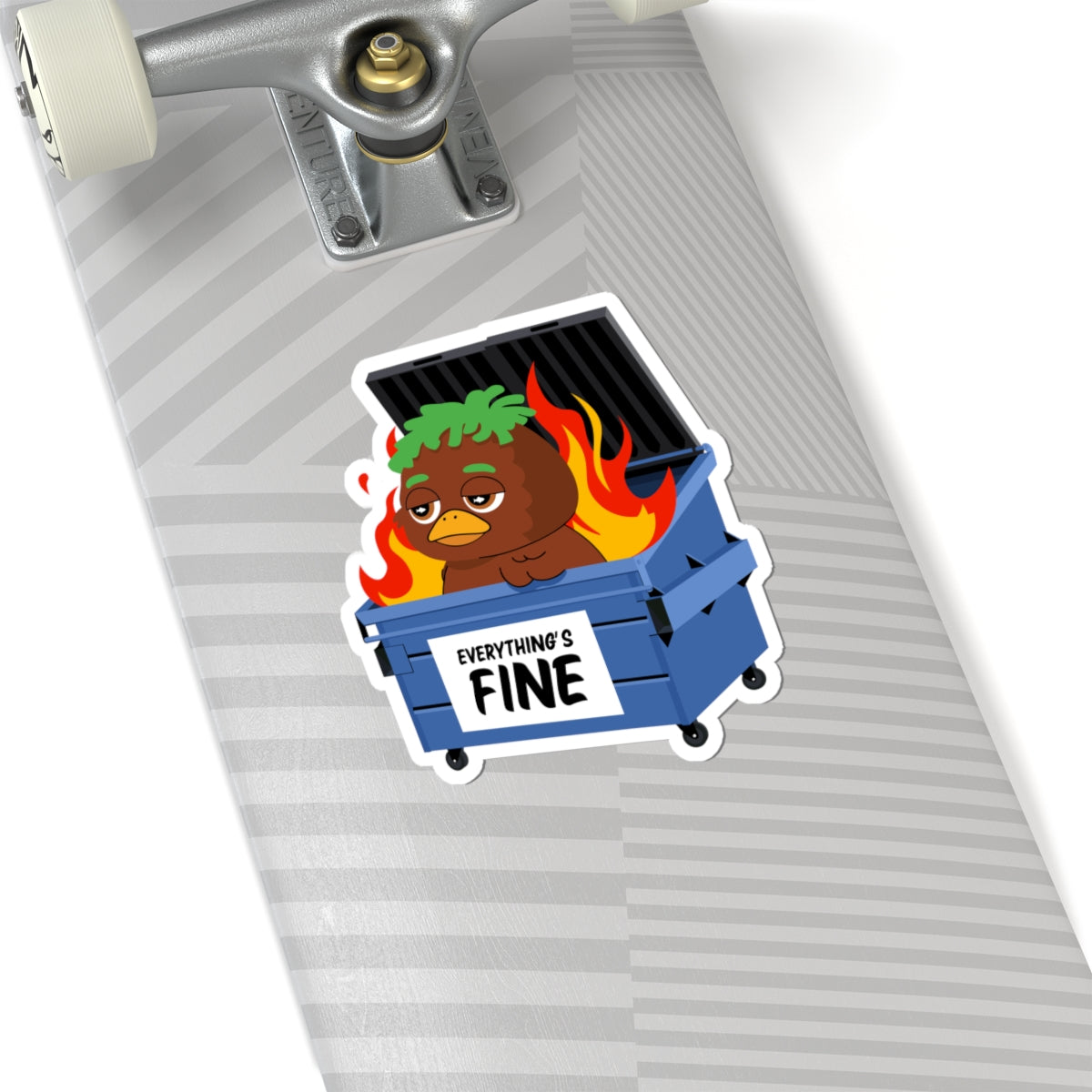 "Everything's Fine" Sticker