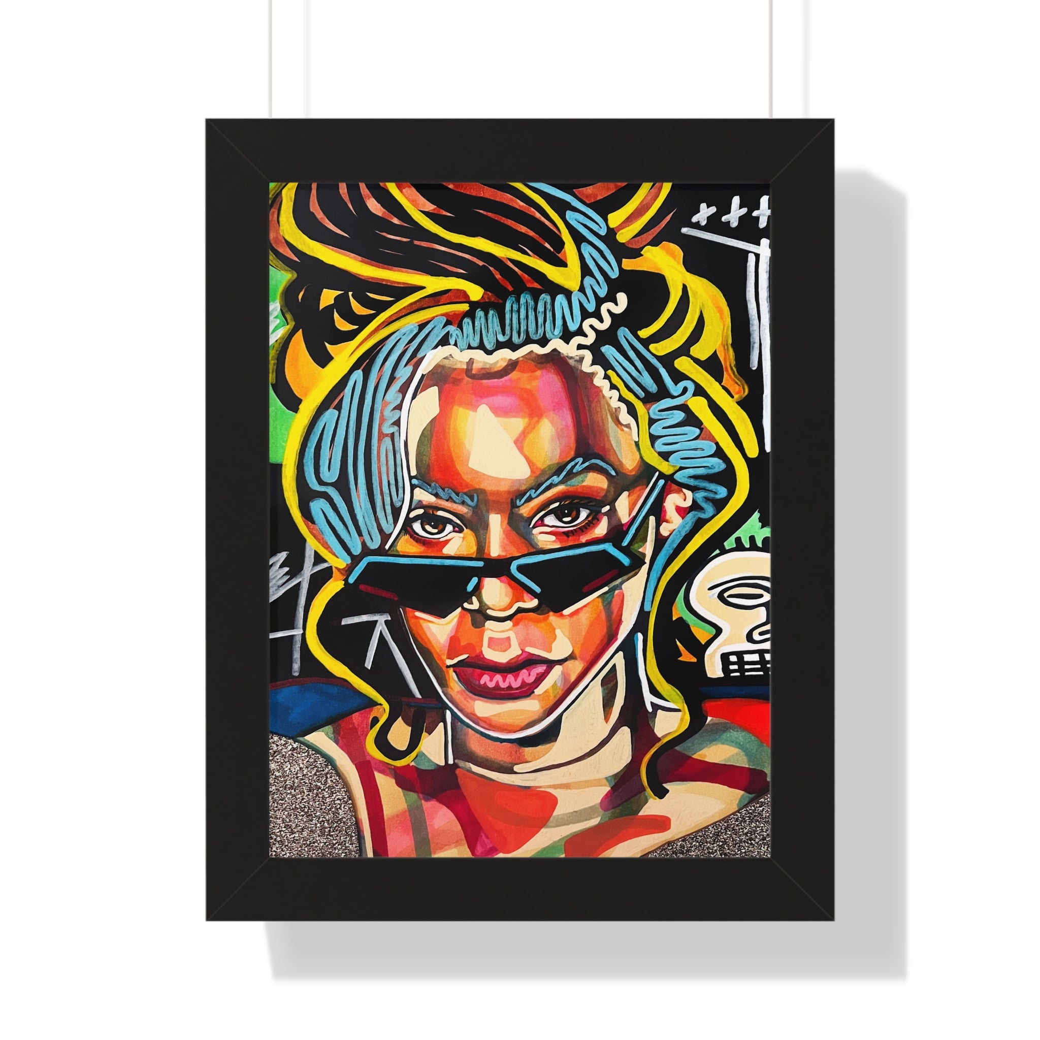 "Alien Superstar" Framed Art Print