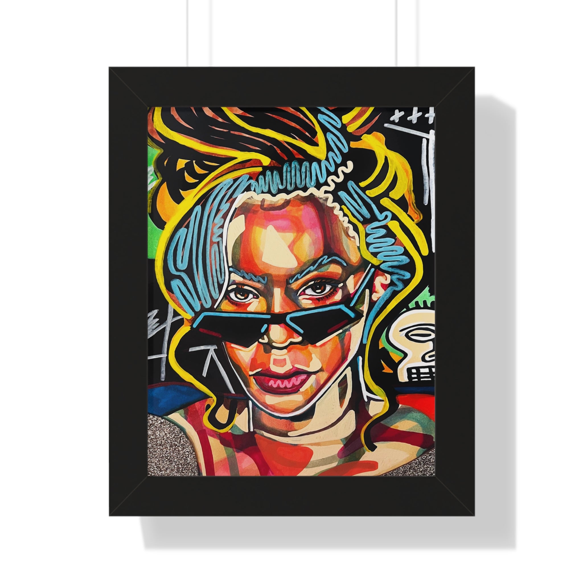 "Alien Superstar" Framed Art Print