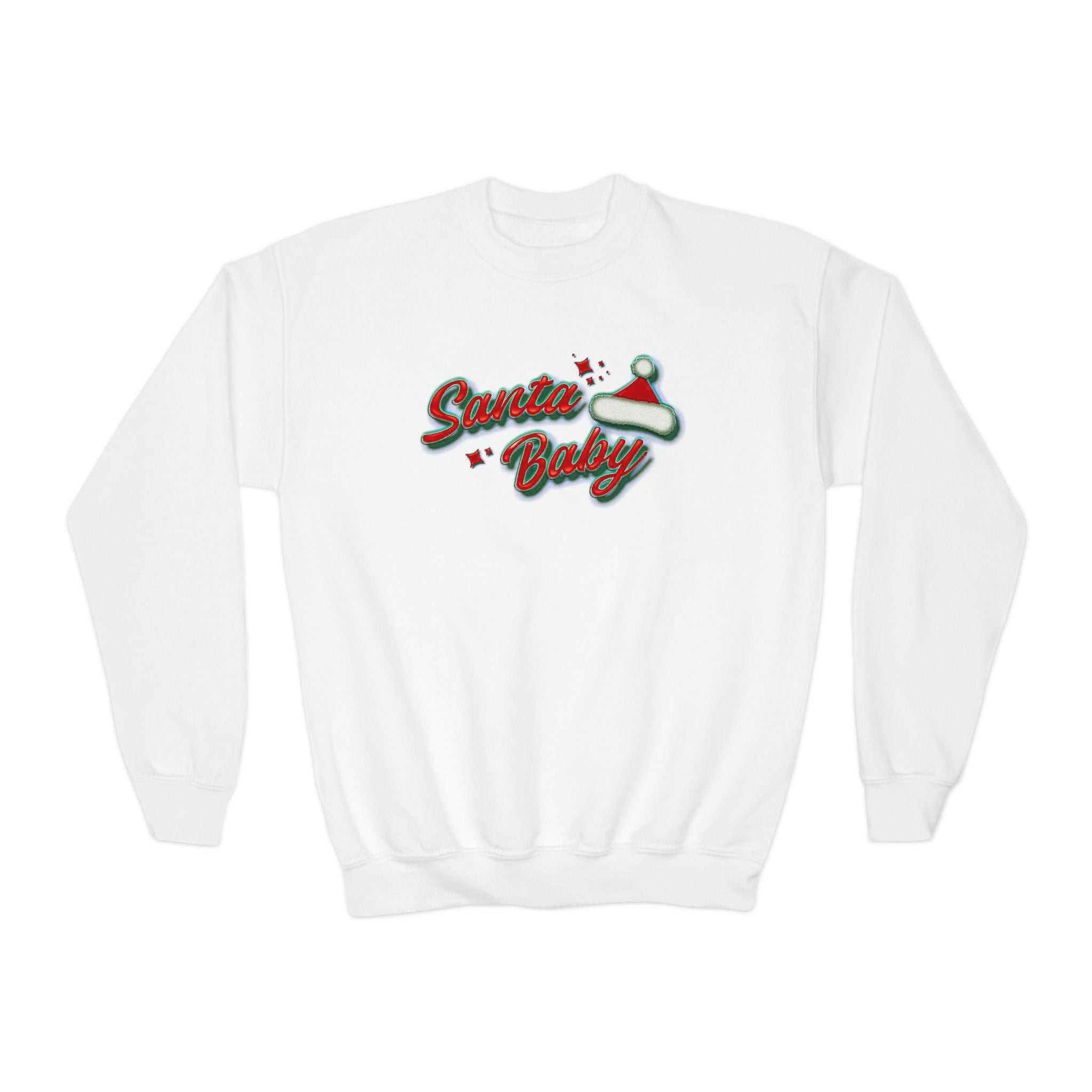 "Santa Baby" Youth Crewneck Sweatshirt