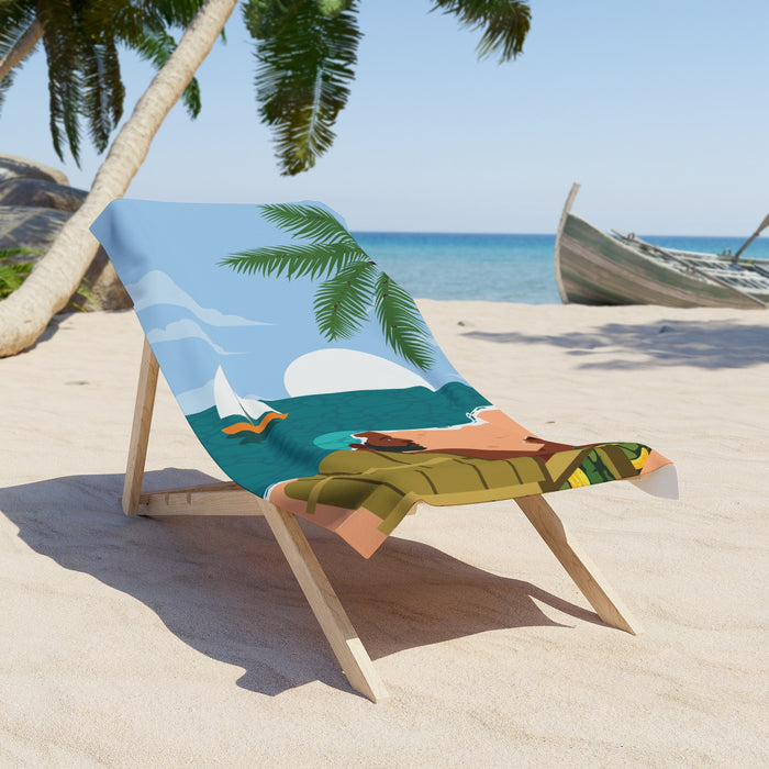 "Summer '93" Beach Towel