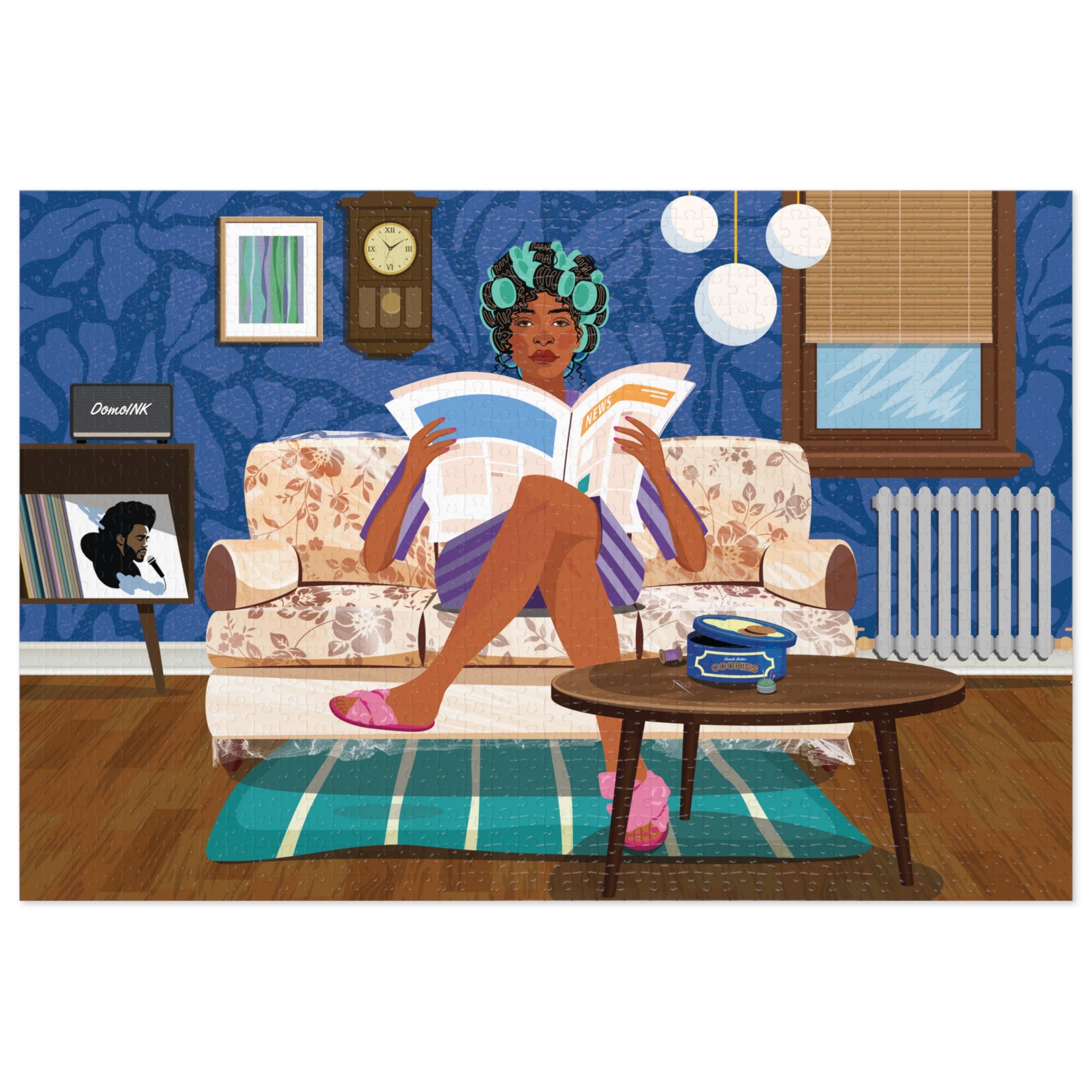 "Plastic on the Sofa" Jigsaw Puzzle