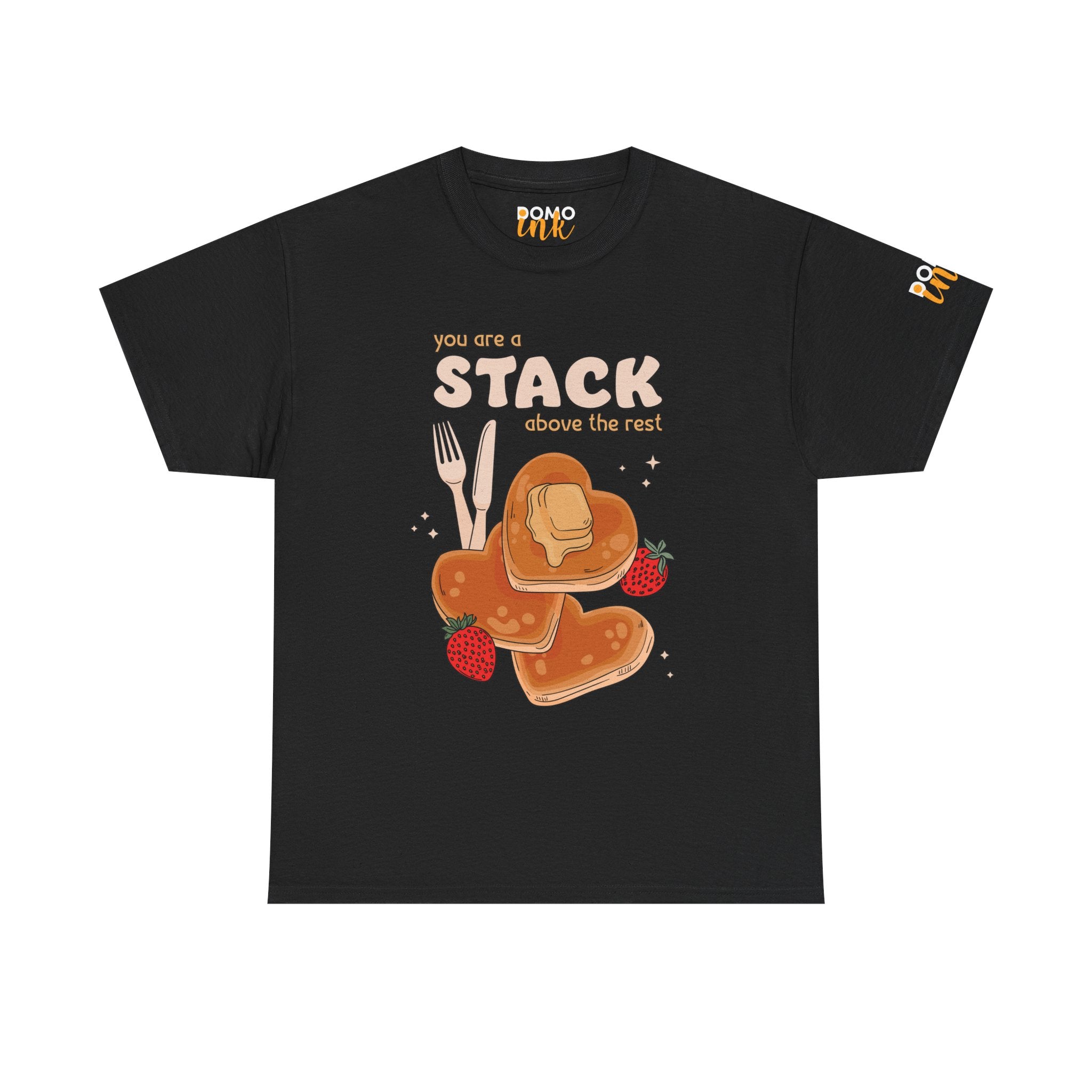 "Stack Above The Rest" Unisex Cotton Tee