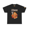 "Stack Above The Rest" Unisex Cotton Tee DomoINK T-Shirt.