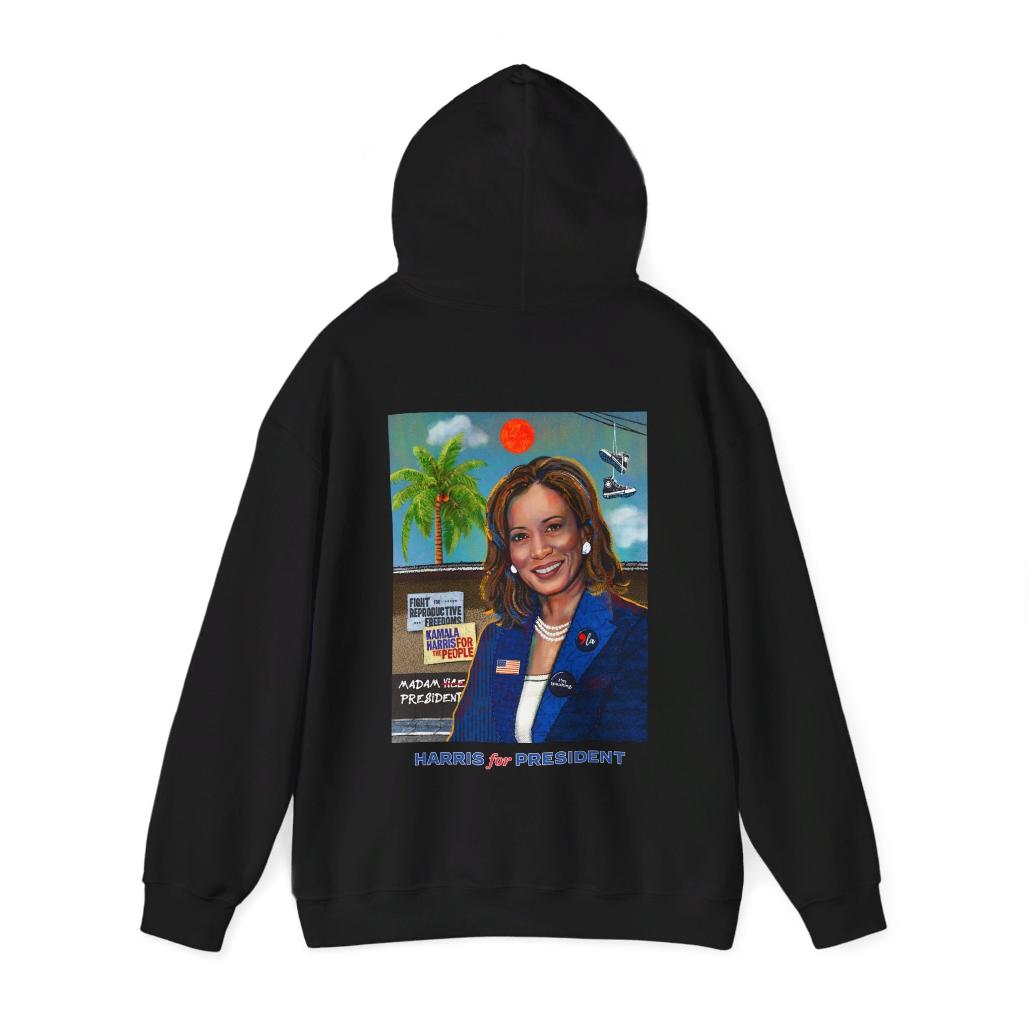 "Harris For President" Unisex Hoodie