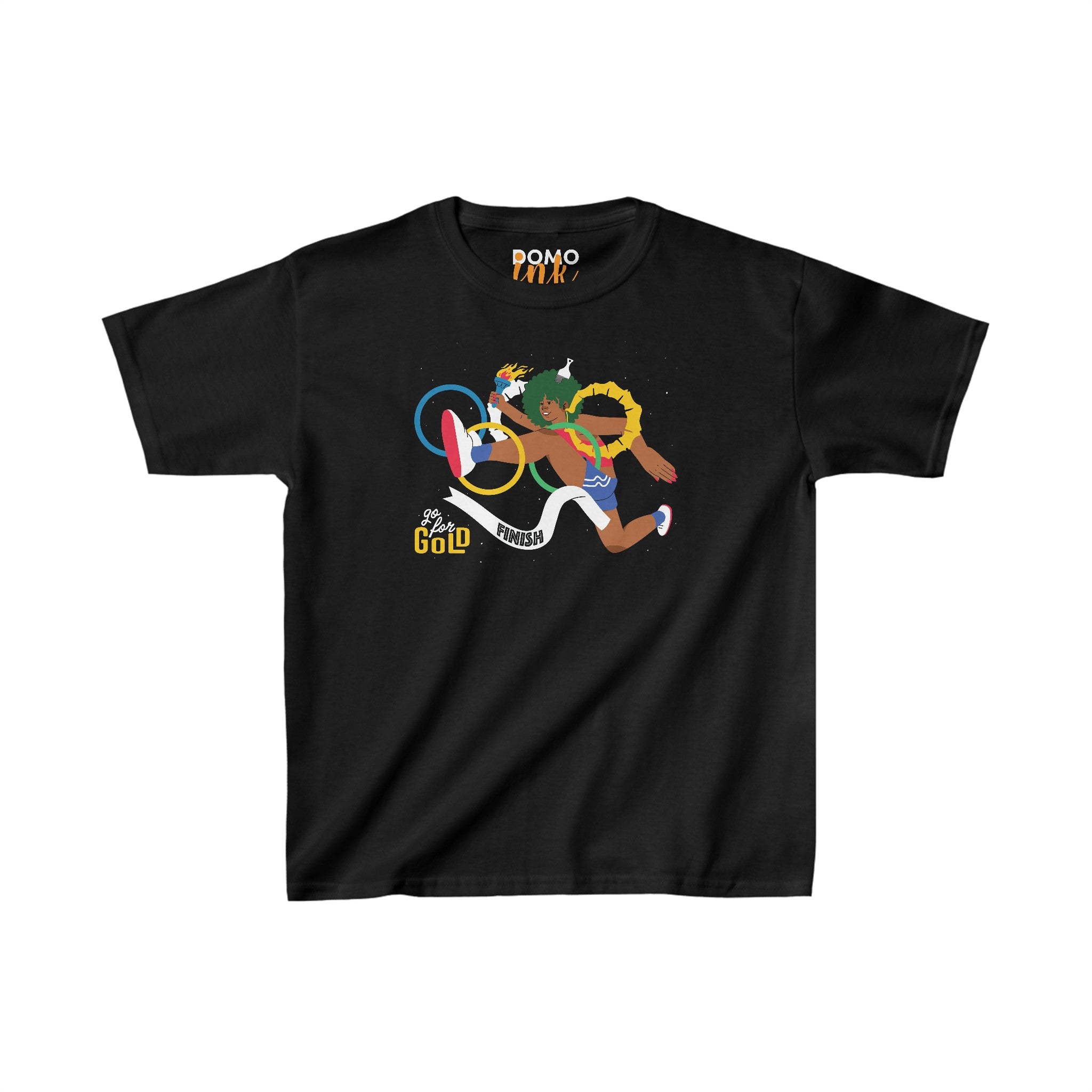 "Summer Games" Kids Heavy Cotton Tee