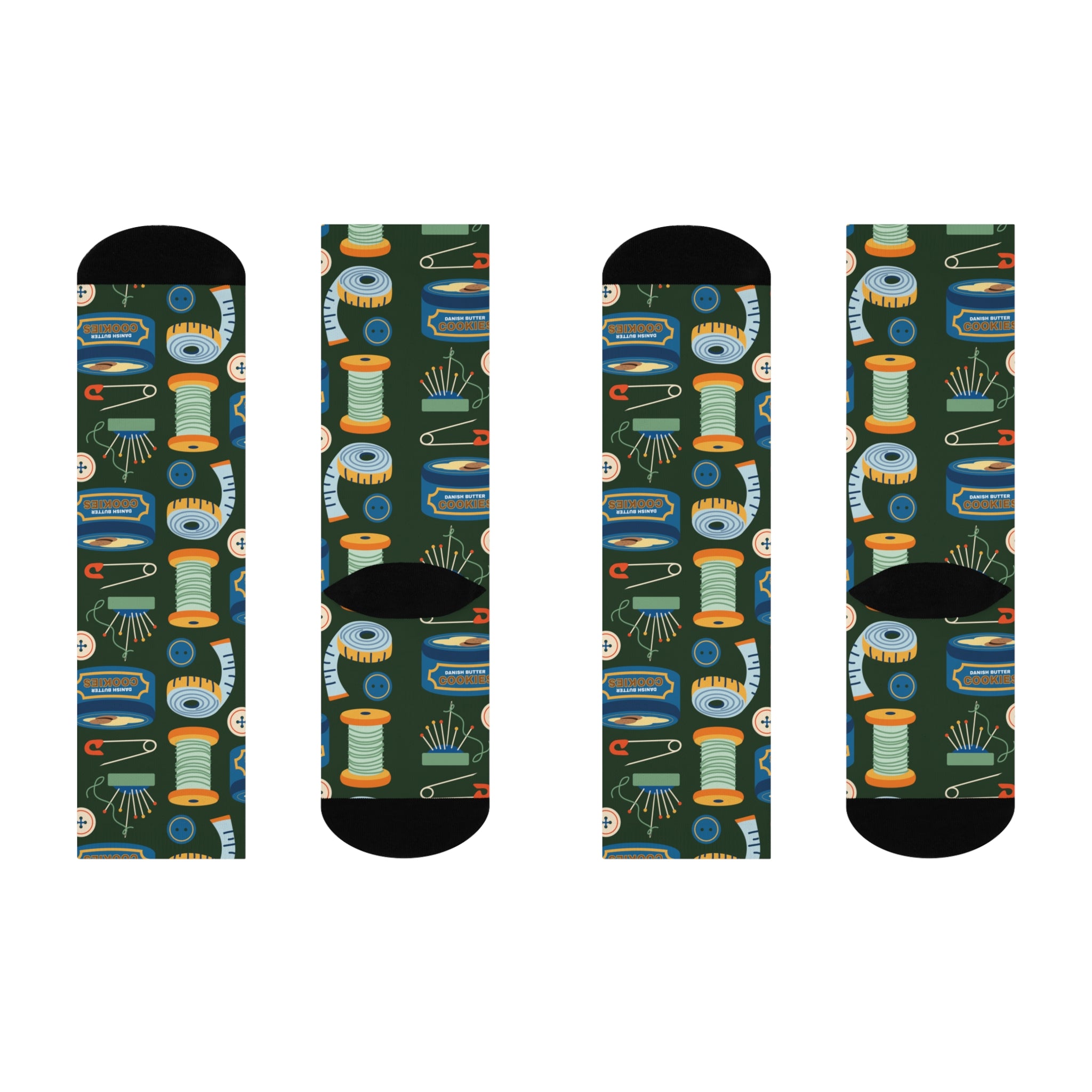 "Not Shortbread" Crew Socks