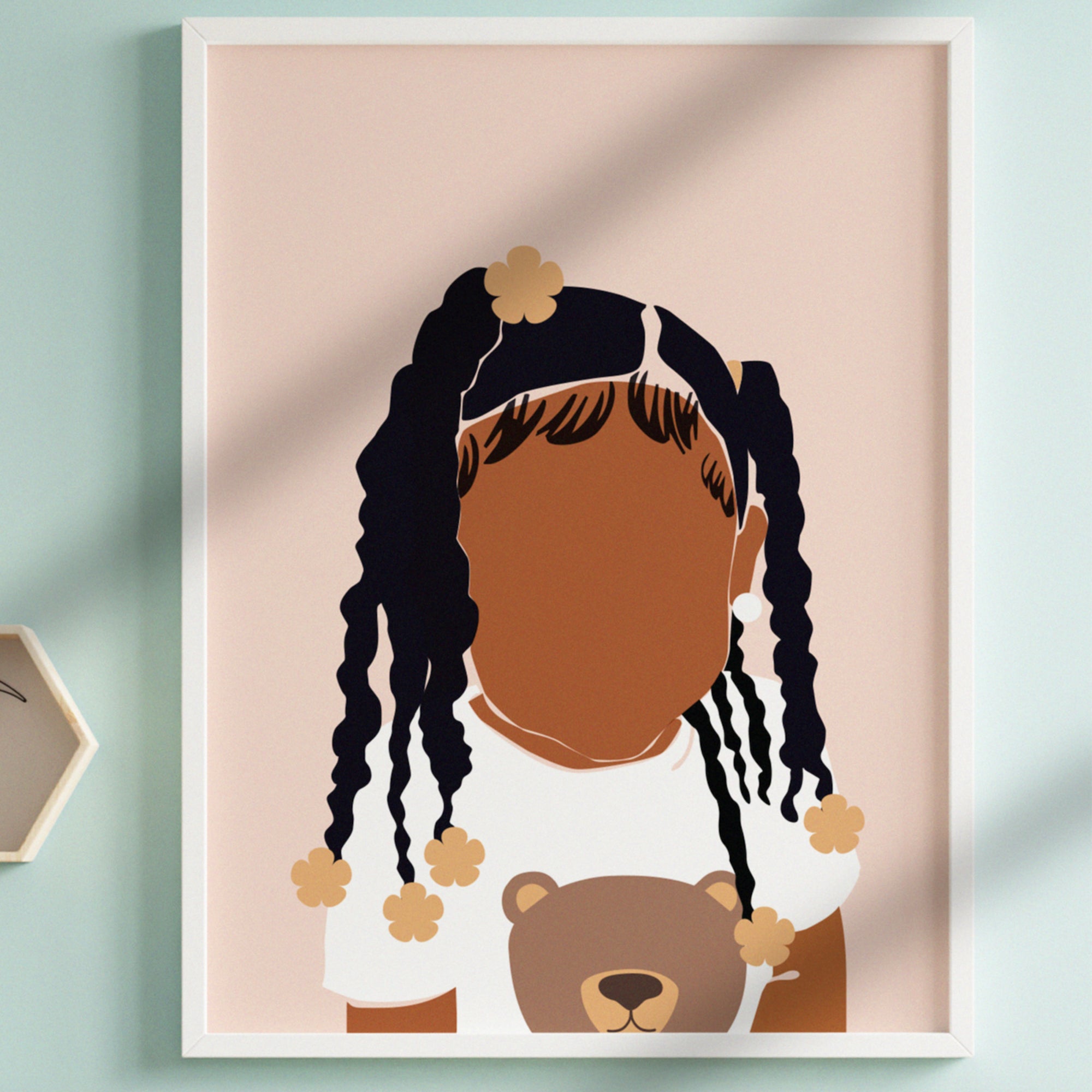 "Baby Girl" Print - DomoINK
