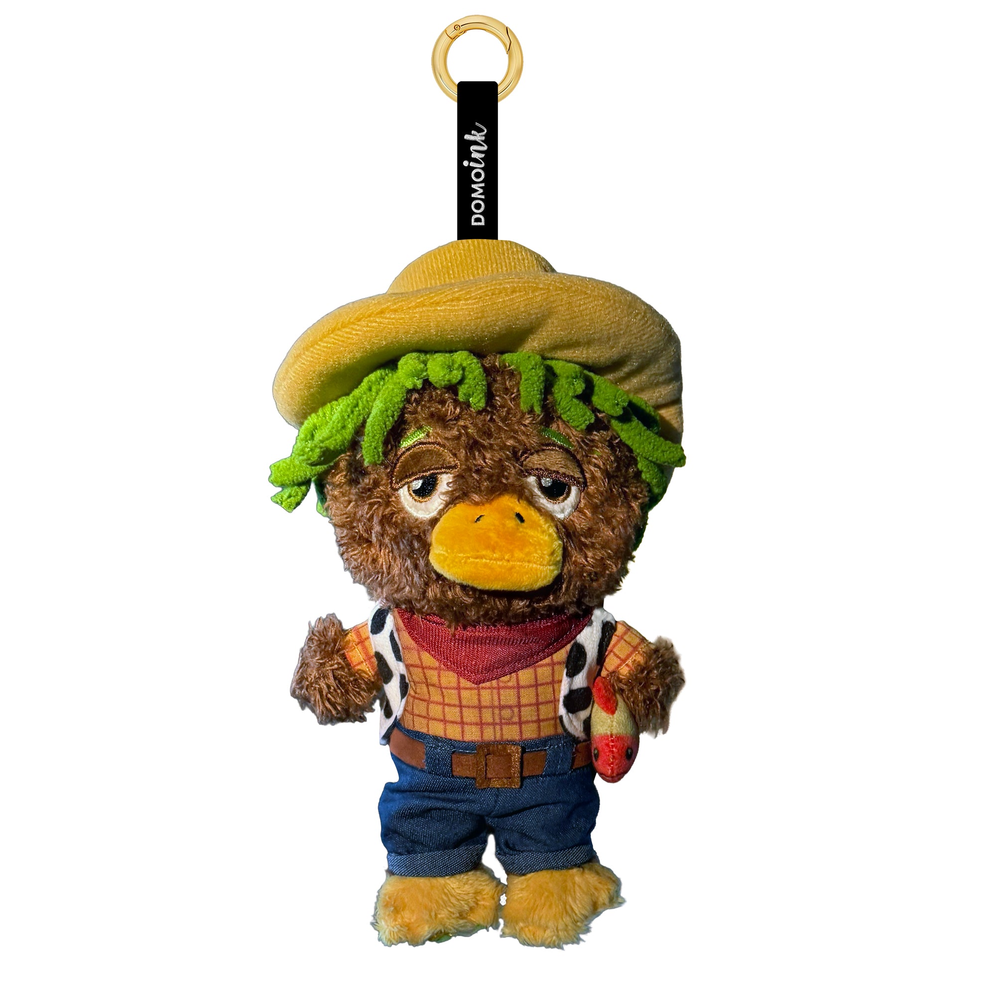 "Bayou" Buckaroo Plush Keychain