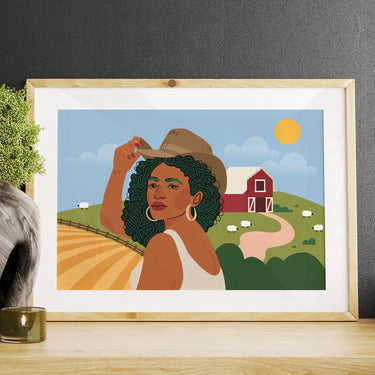 "Cowgirl" Print DomoINK .