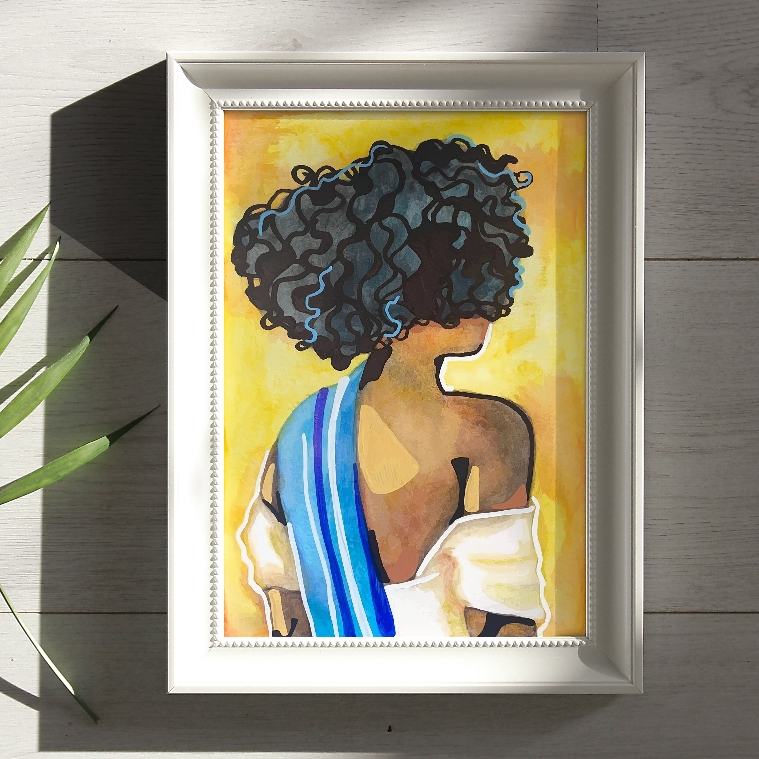 "Curls" Print DomoINK .