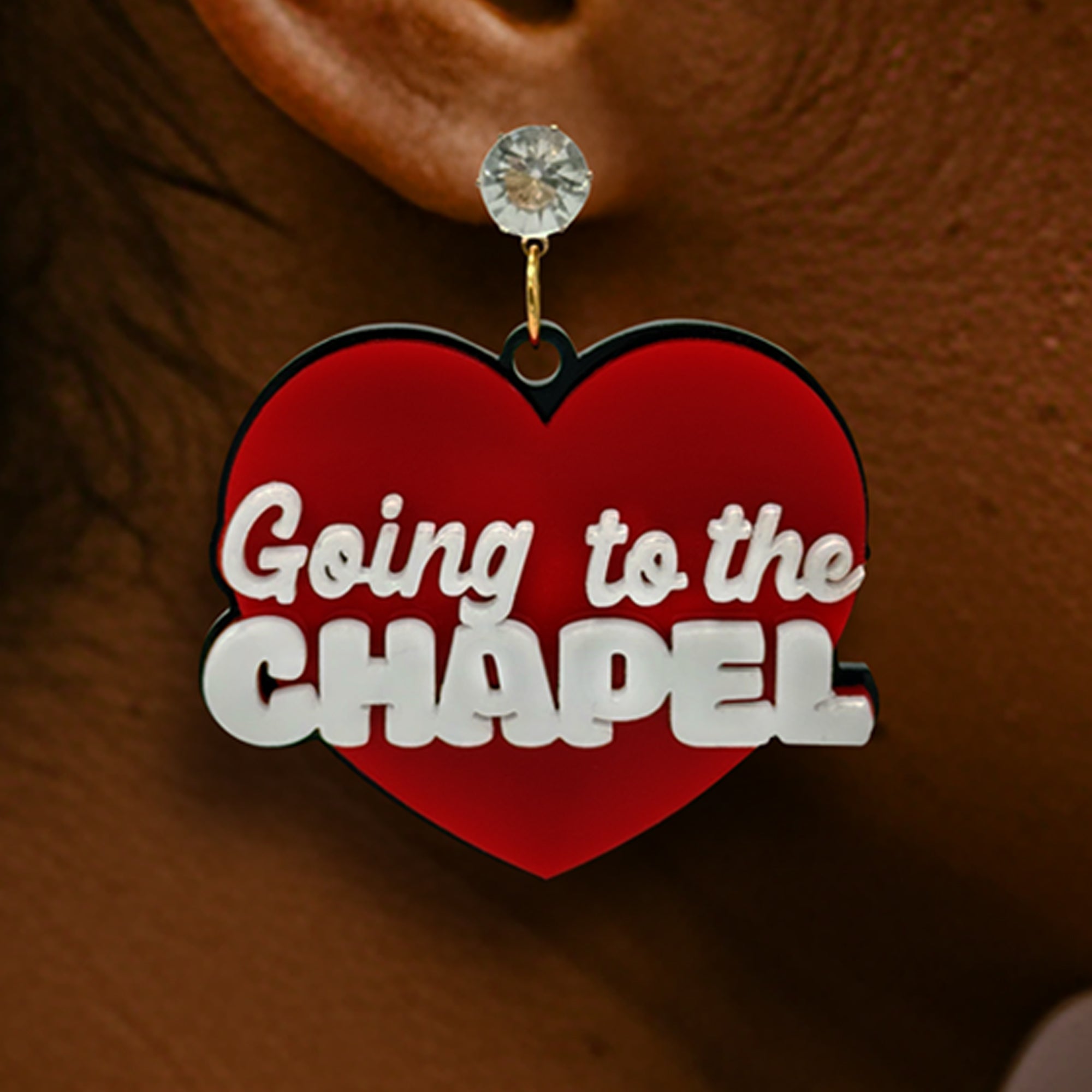 "Going To The Chapel" Earrings