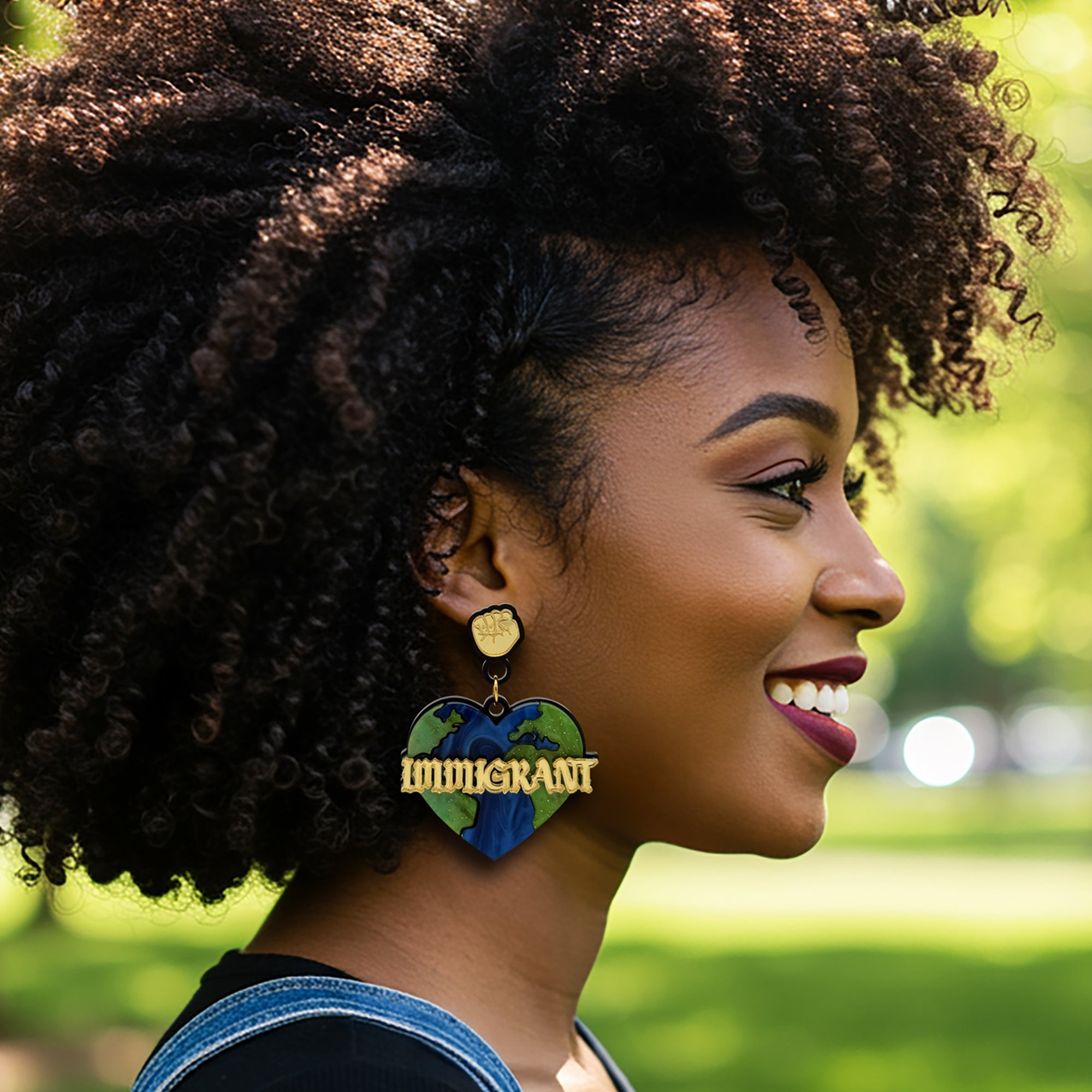 "Immigrant" Earrings