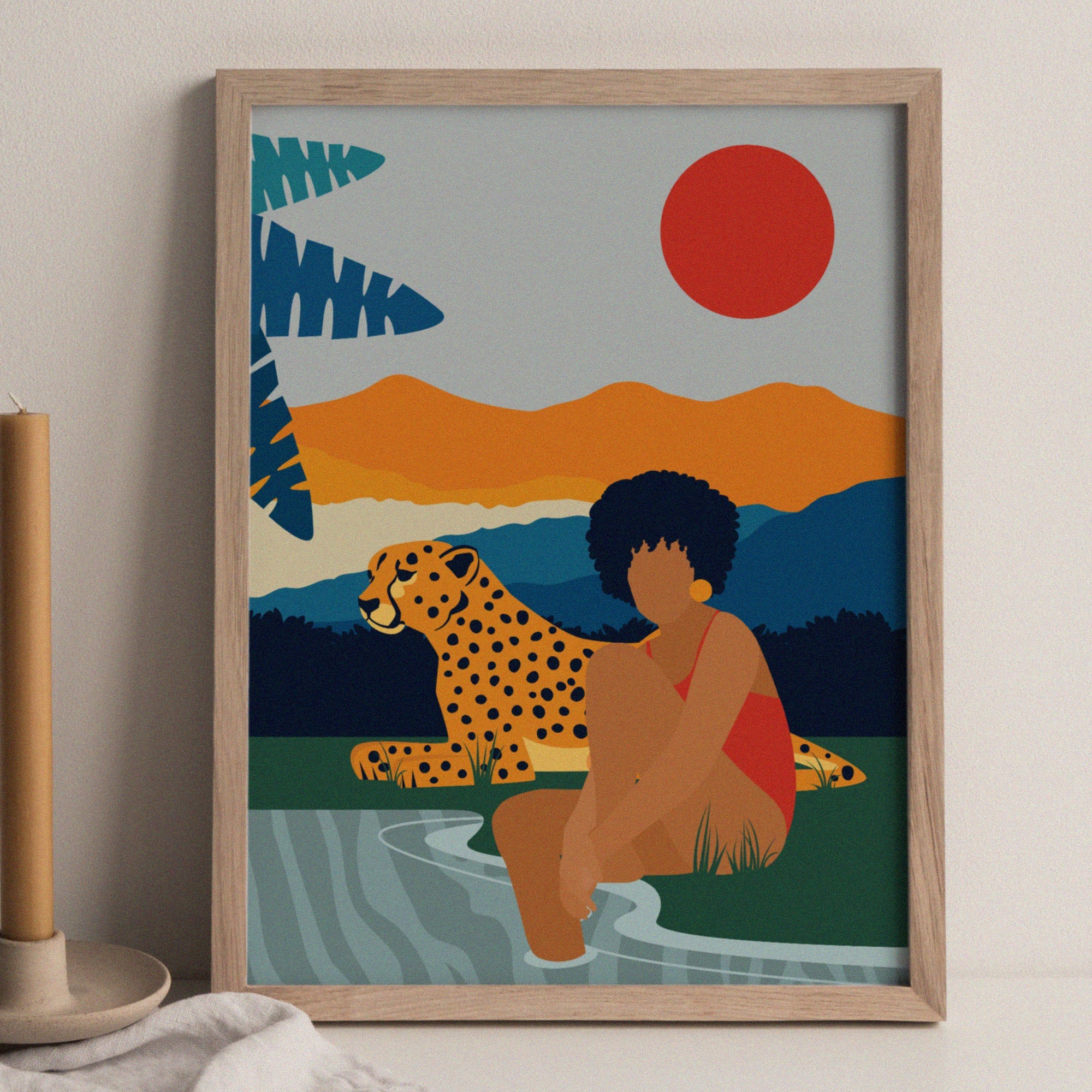 "Jungle Boogie" Print DomoINK .