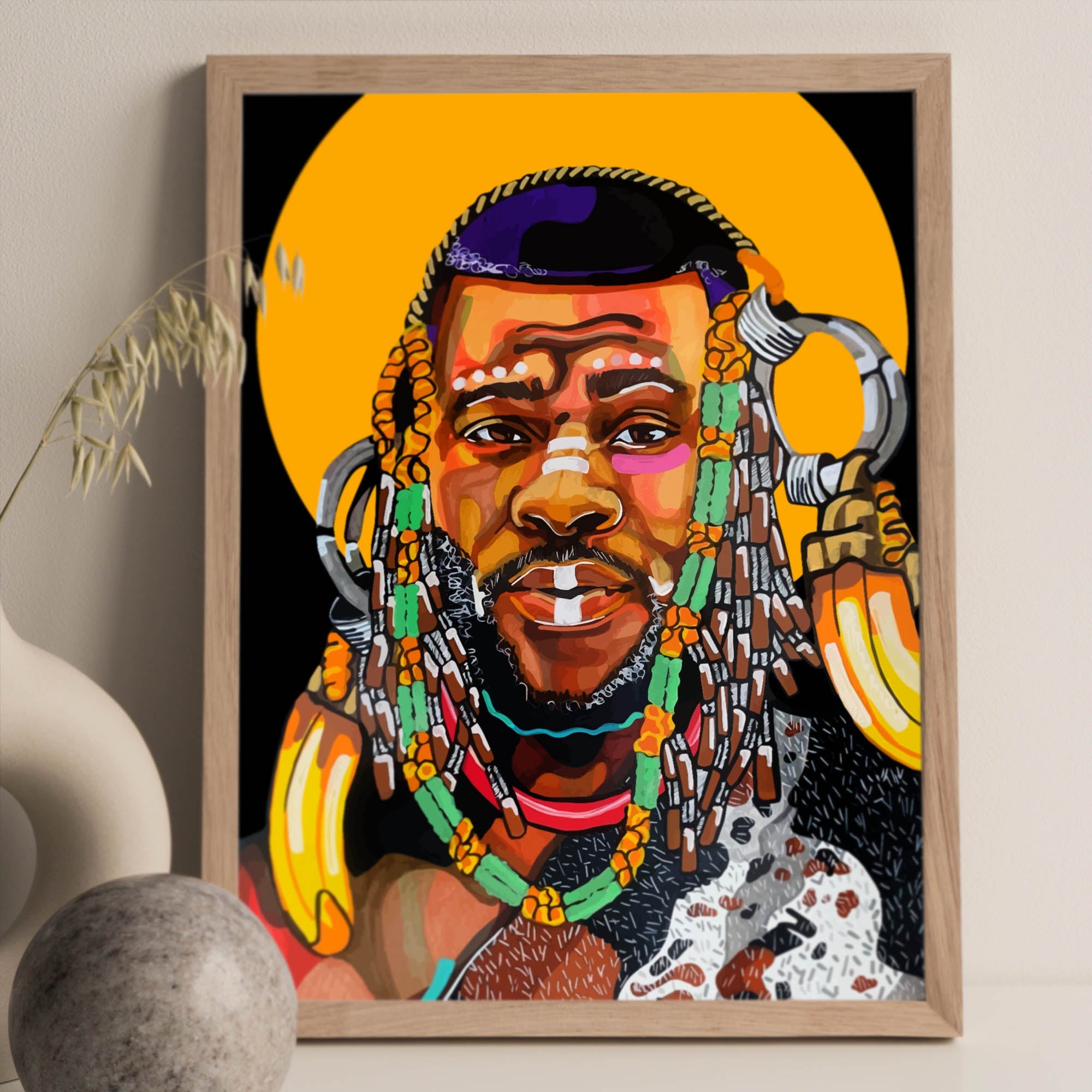 "King is Black" Print - DomoINK