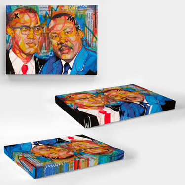 "Malcolm X Martin" Print DomoINK .