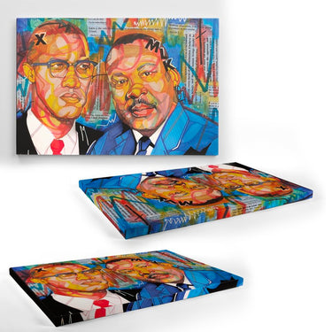 "Malcolm X Martin" Print DomoINK .