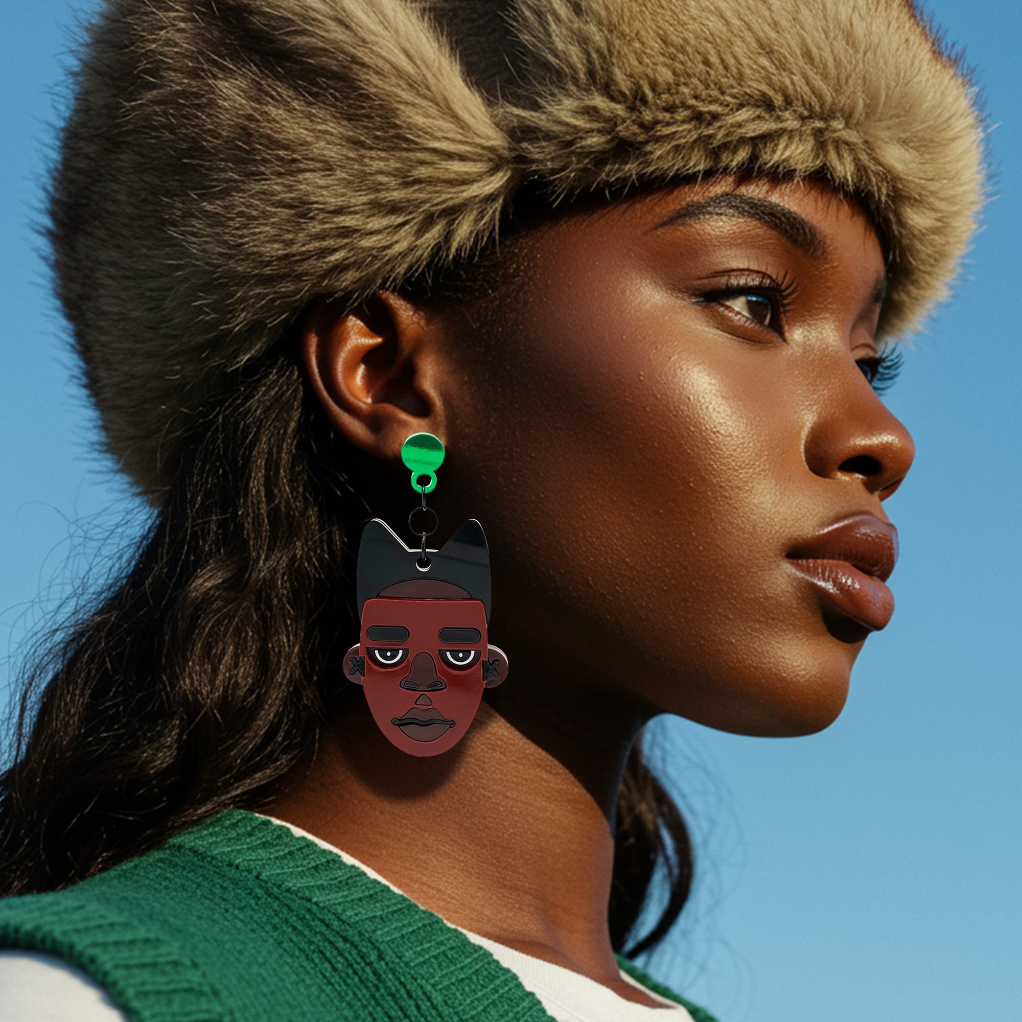 "Mask On" Earrings