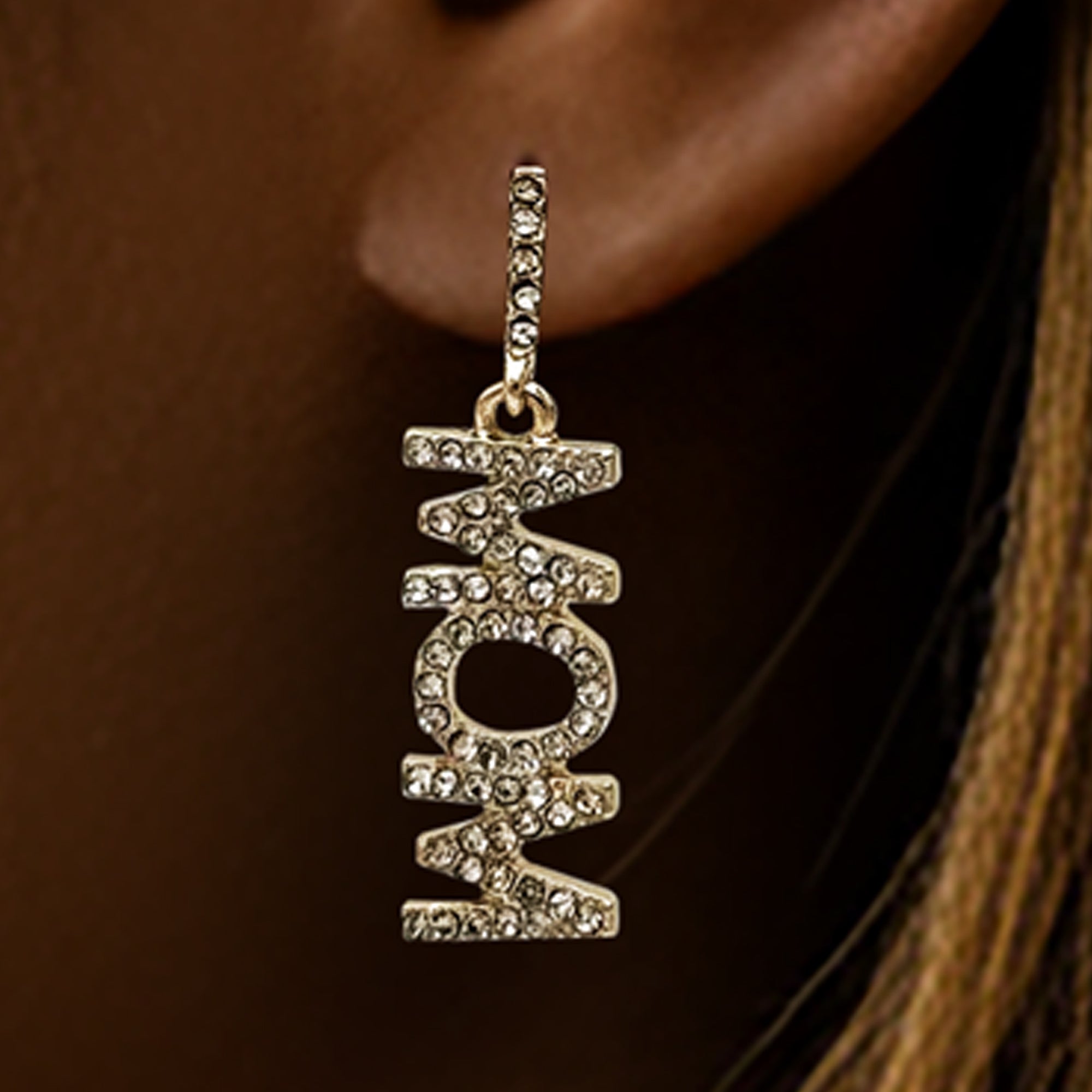 "Mom" Earrings