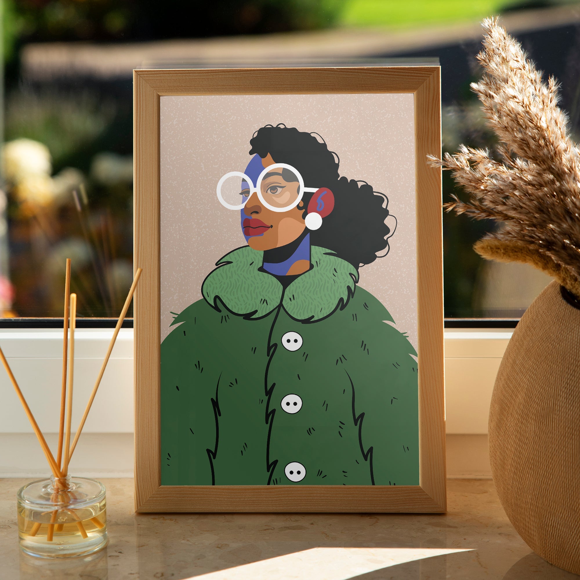 "Ms. Lens" Print