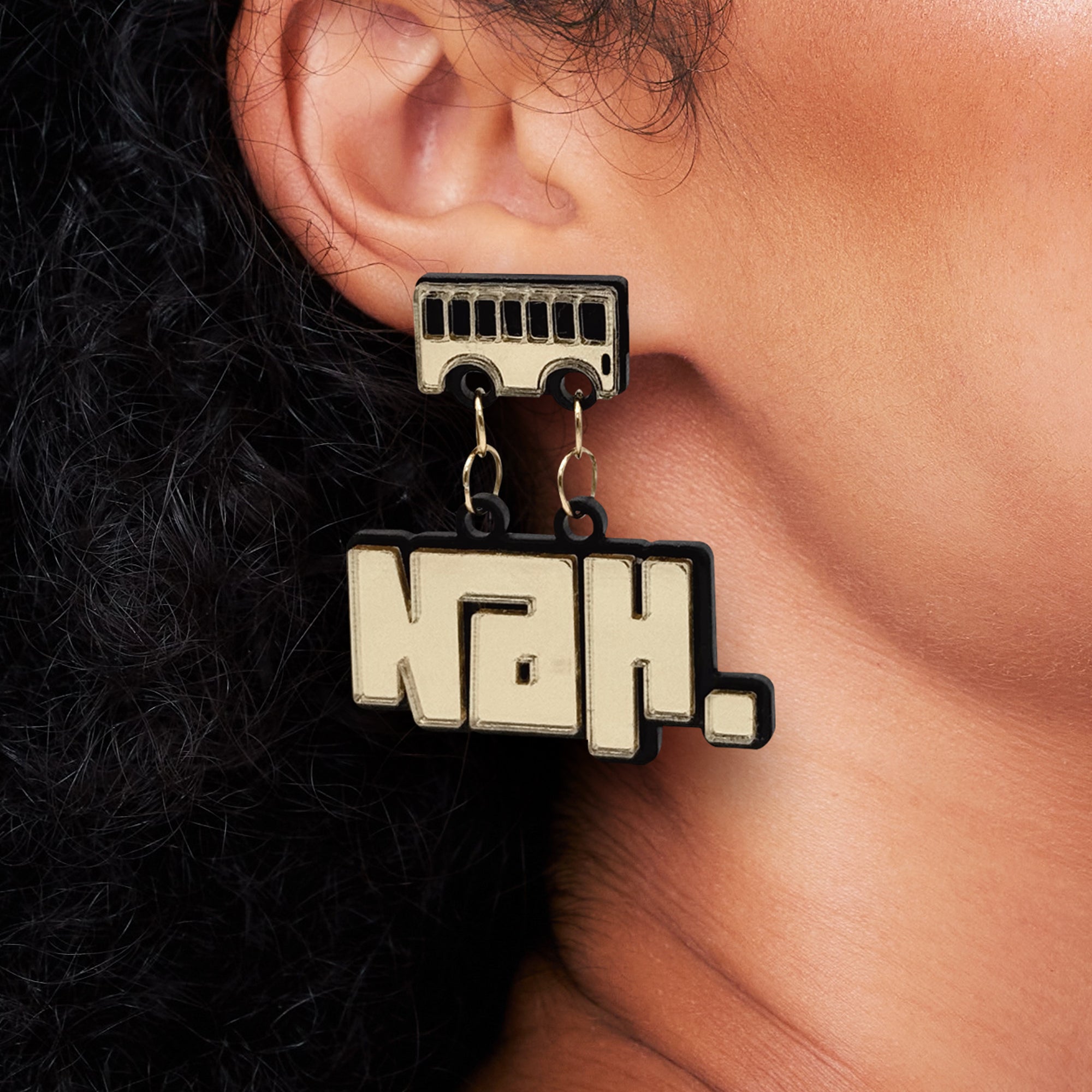 "Nah" Earrings