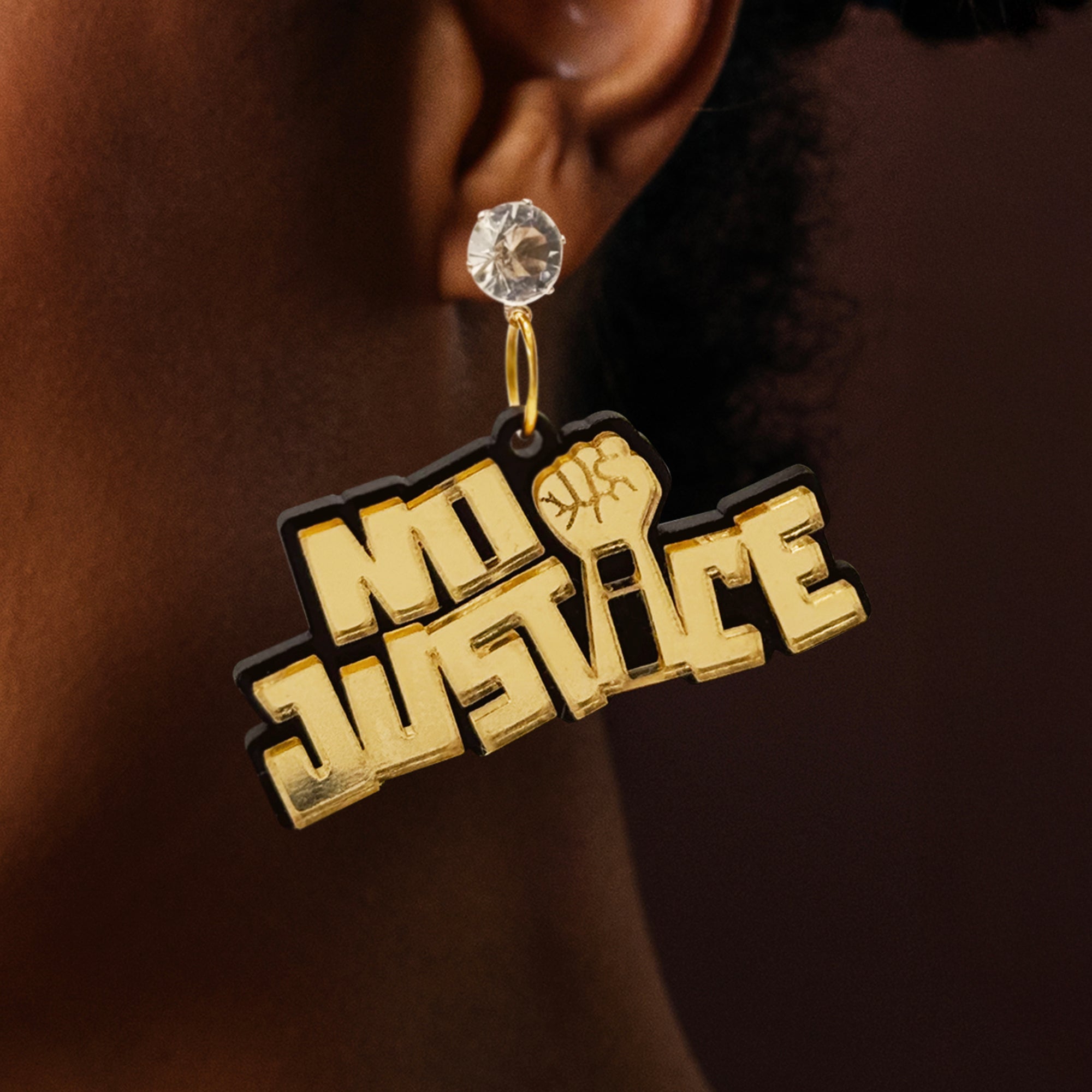 "No Justice" Earrings