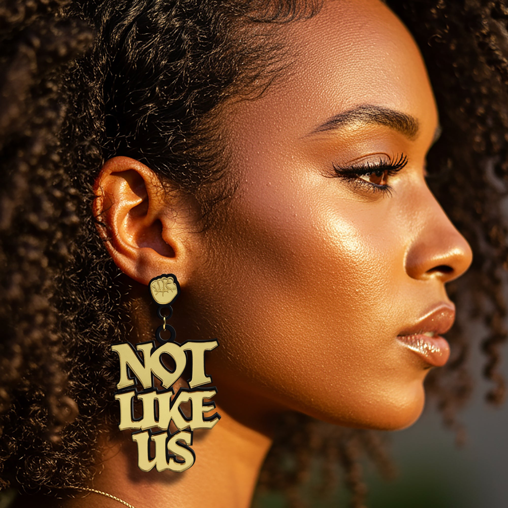 "Not Like Us" Earrings