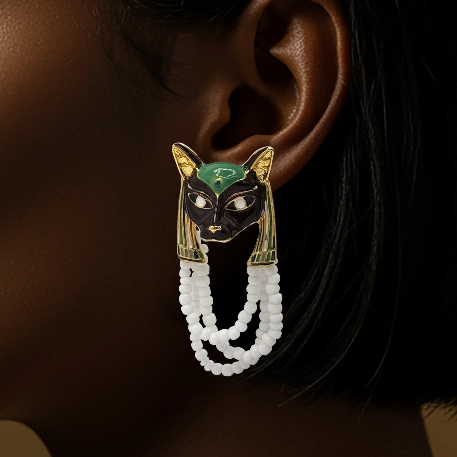 "Pharaoh's Guard" Earrings