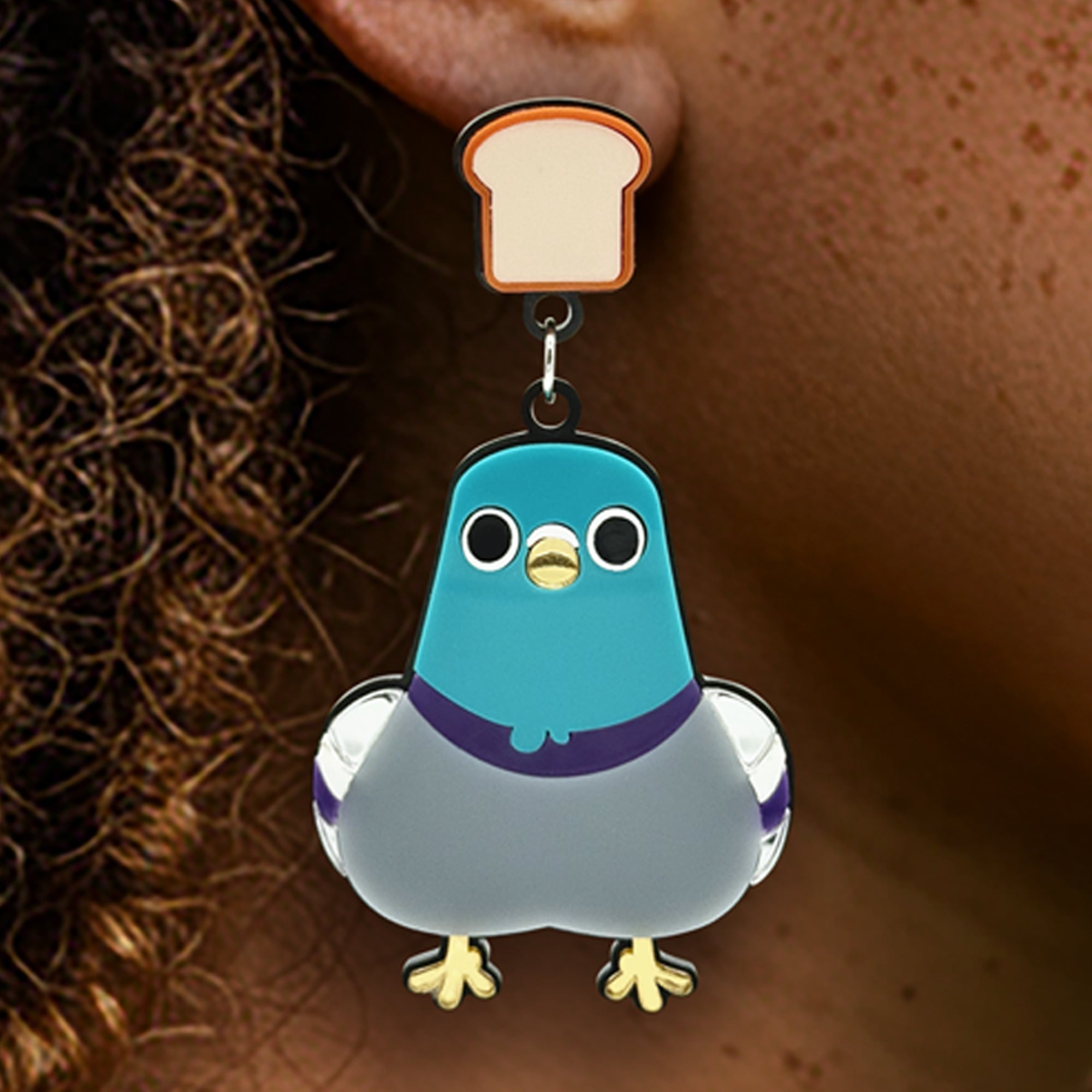 "Pigeon Toed" Earrings