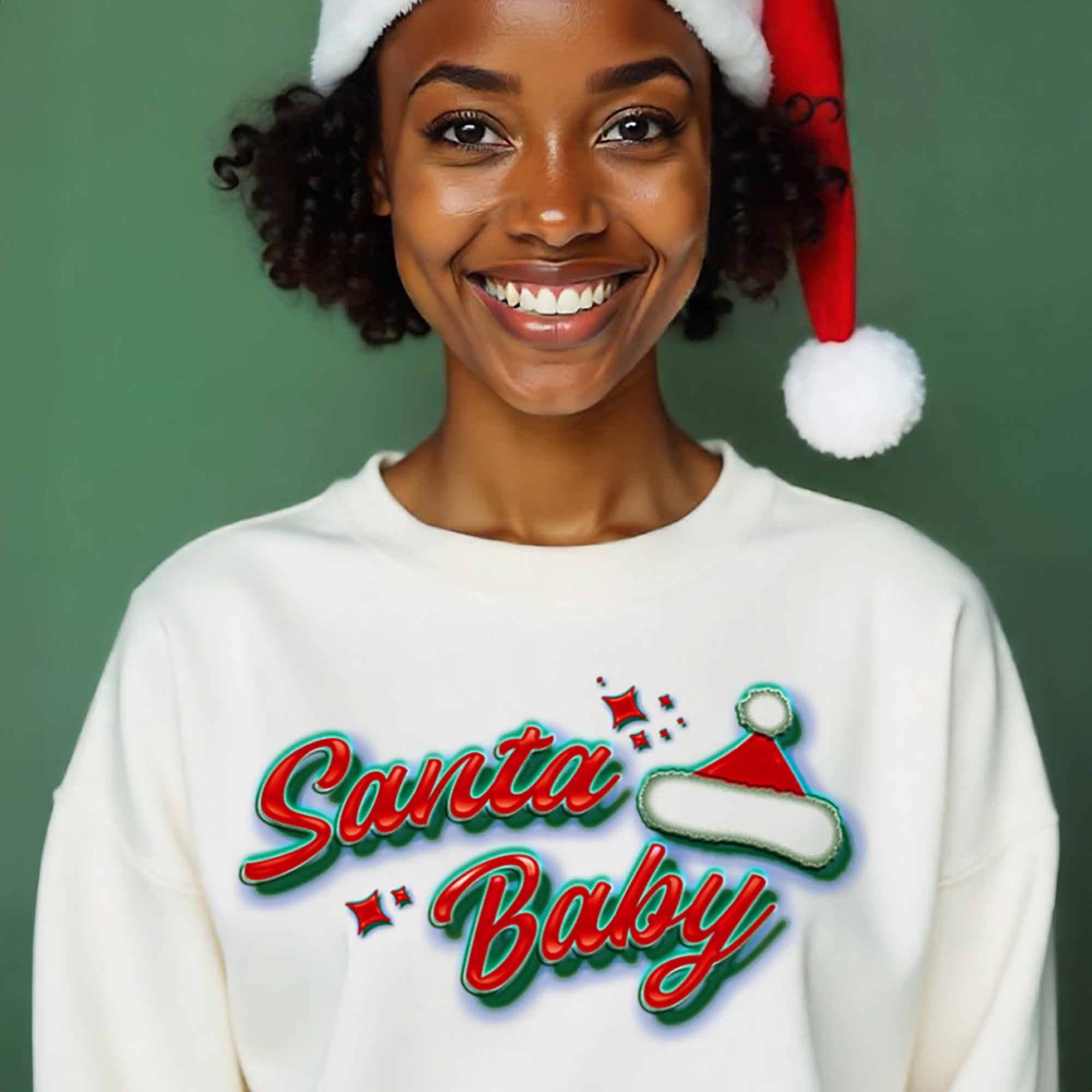 "Santa Baby" Unisex Sweatshirt