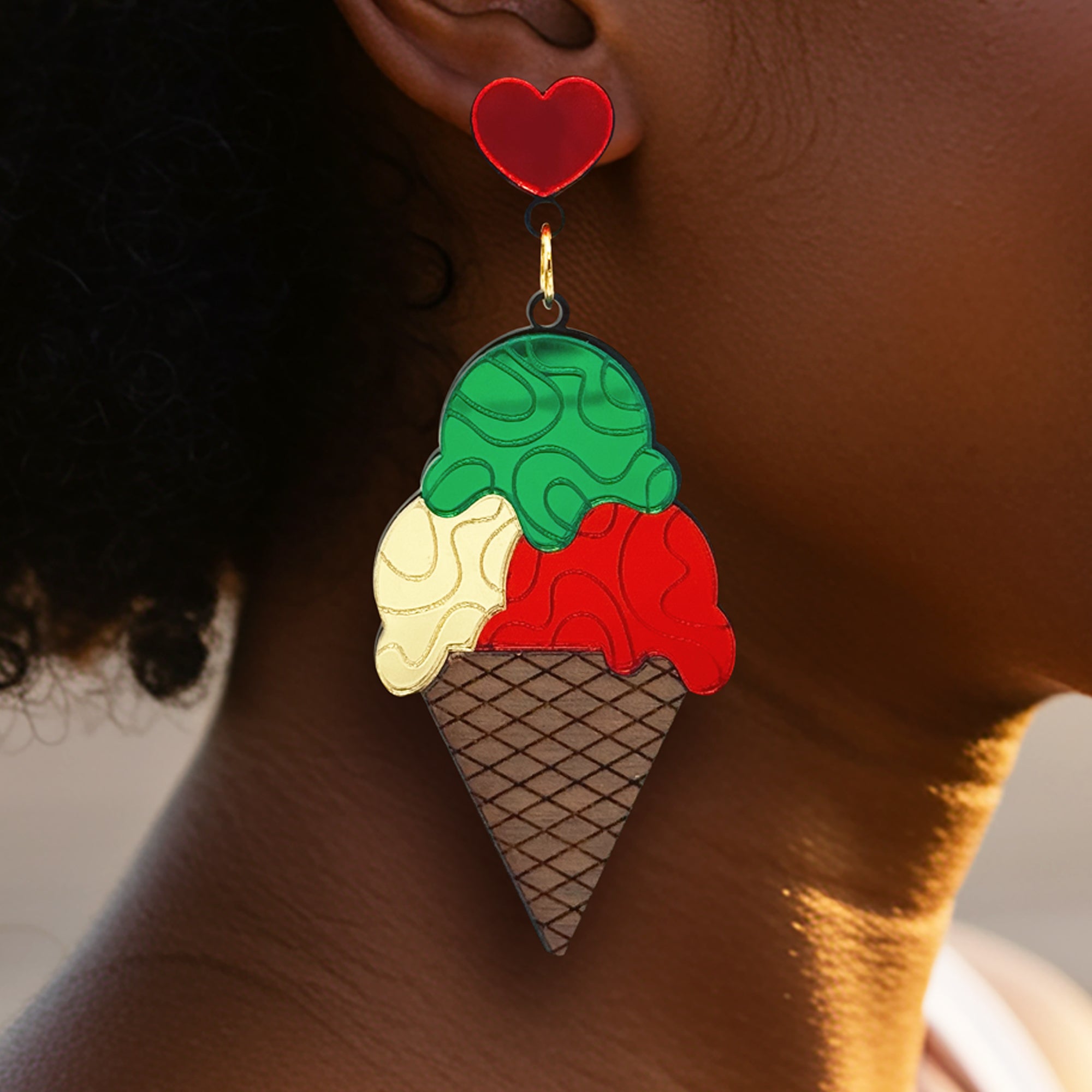 "Scoop There It Is" Earrings
