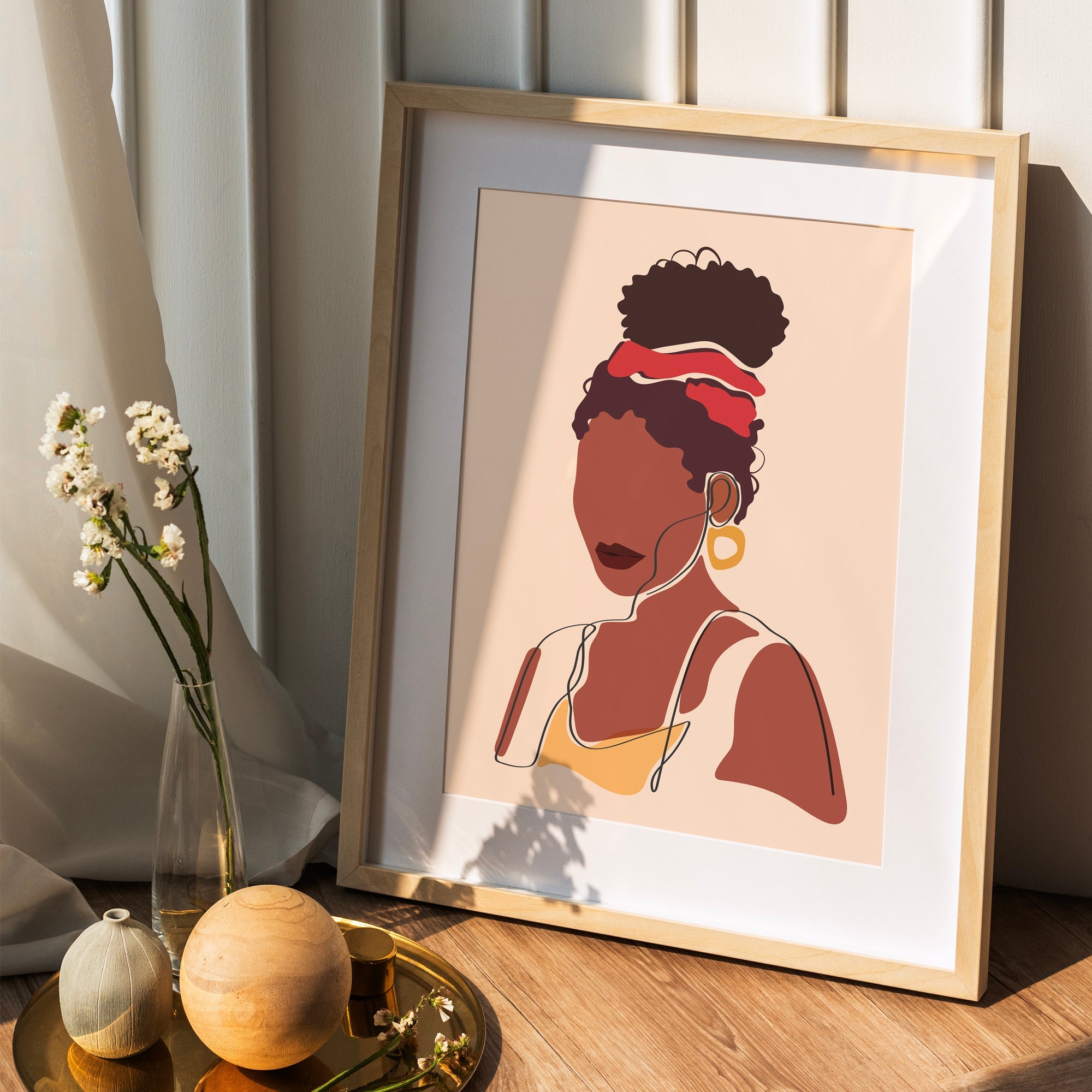 "The Scrunchie" Print DomoINK .